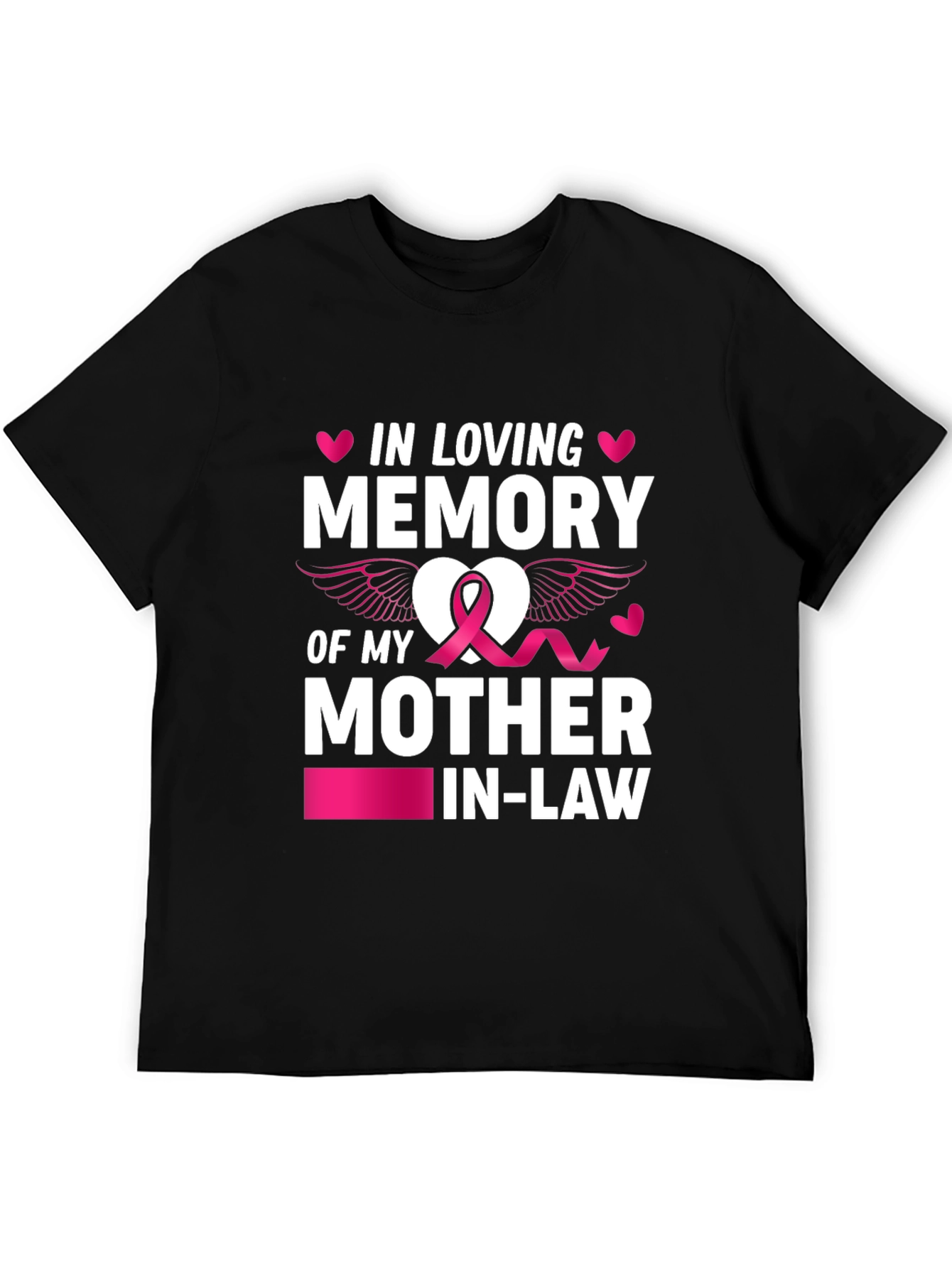 In Loving Memory Mother-in-Law Graphic T-Shirt