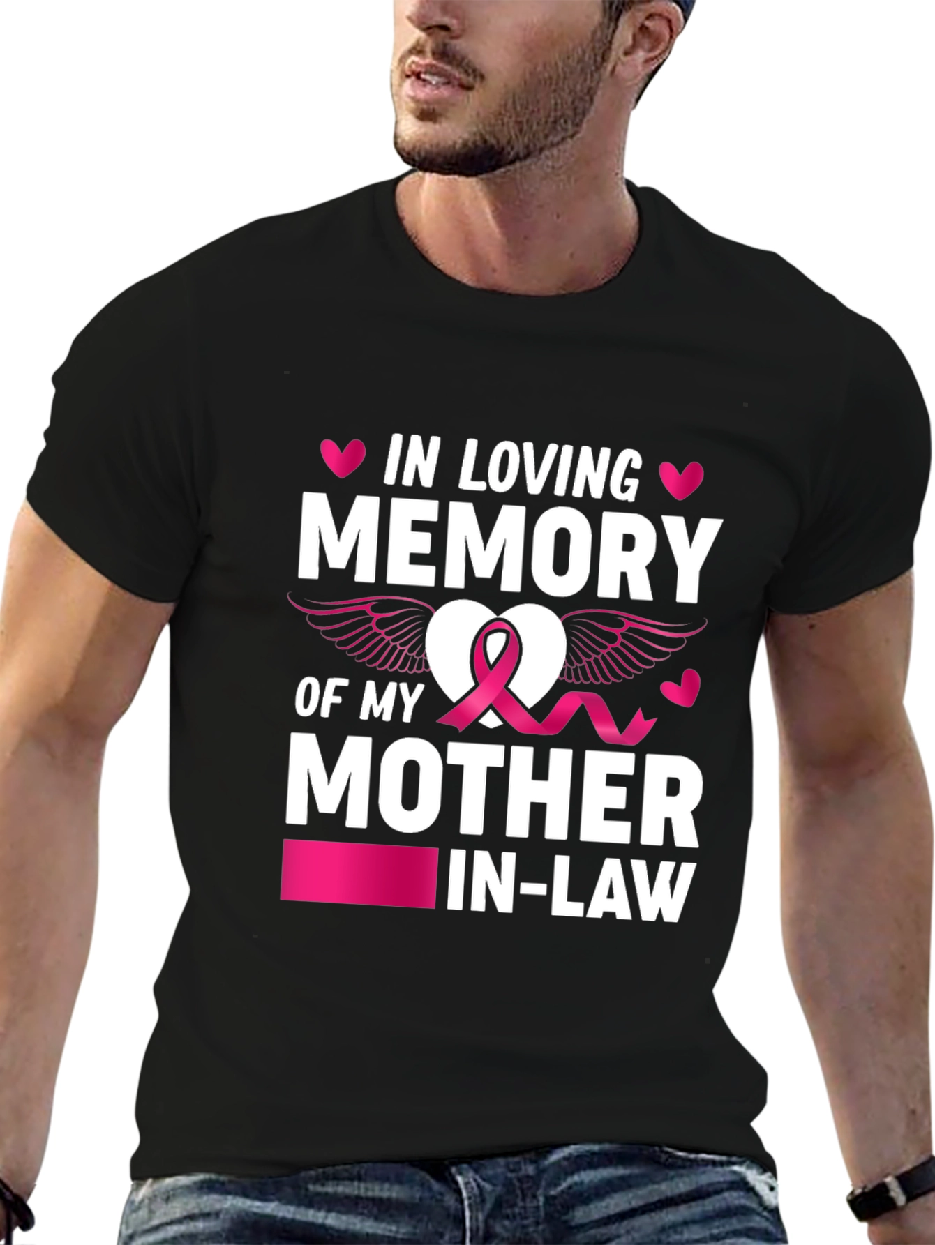 In Loving Memory Mother-in-Law Graphic T-Shirt
