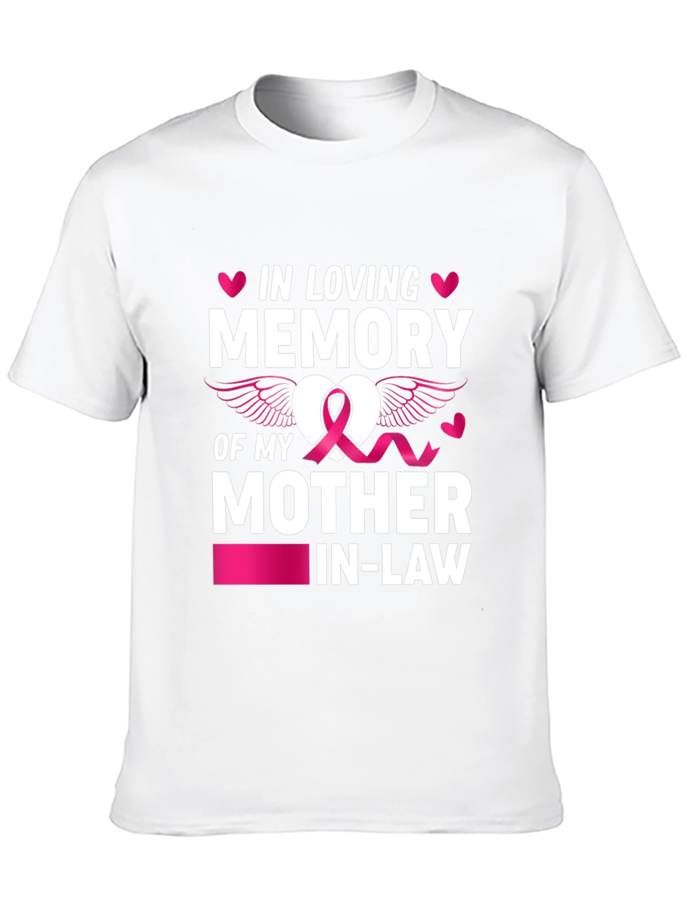 In Loving Memory Mother-in-Law Graphic T-Shirt