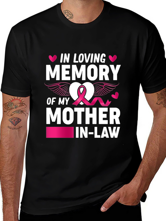 In Loving Memory Mother-in-Law Graphic T-Shirt