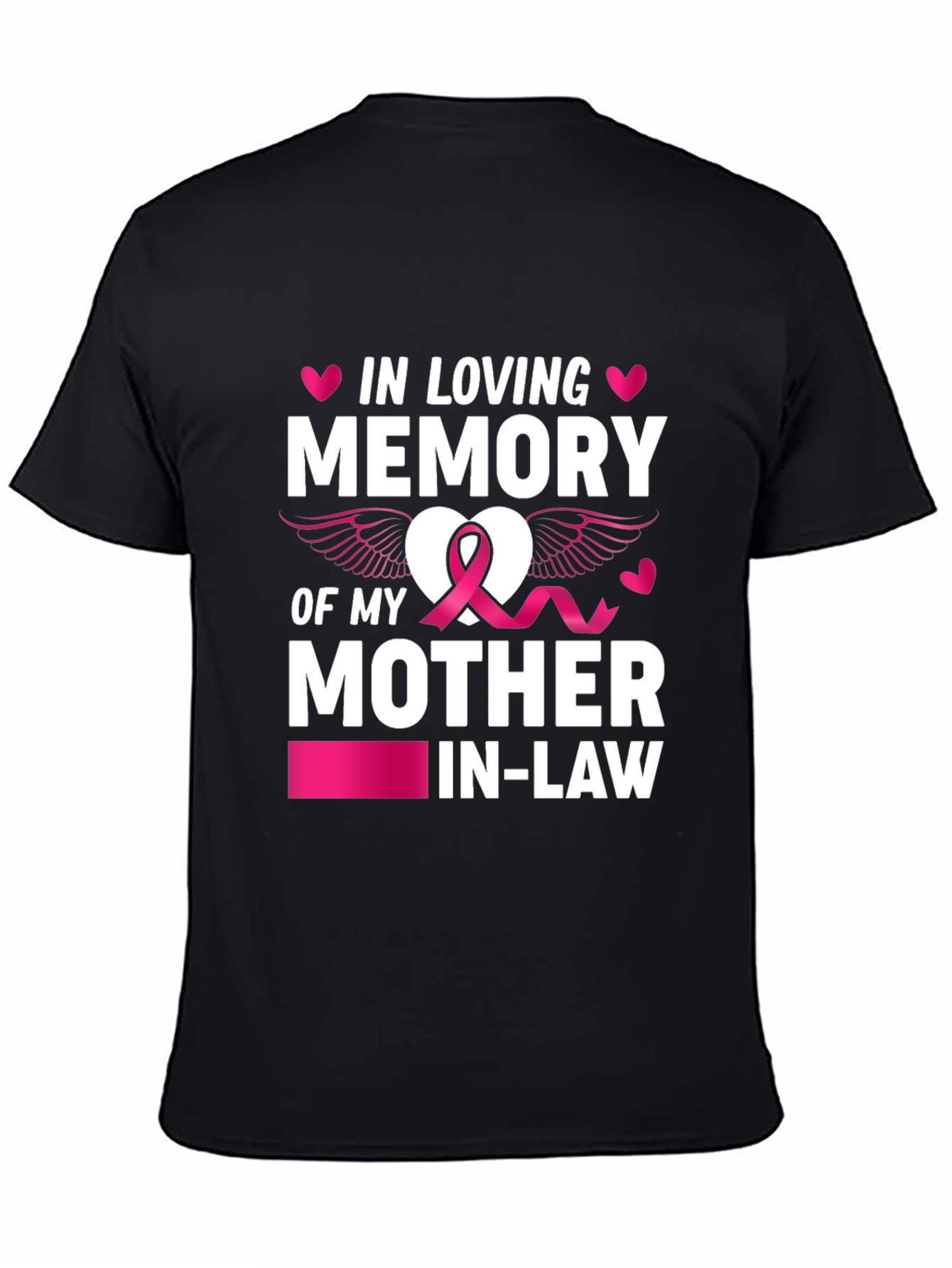 In Loving Memory Mother-in-Law Graphic T-Shirt