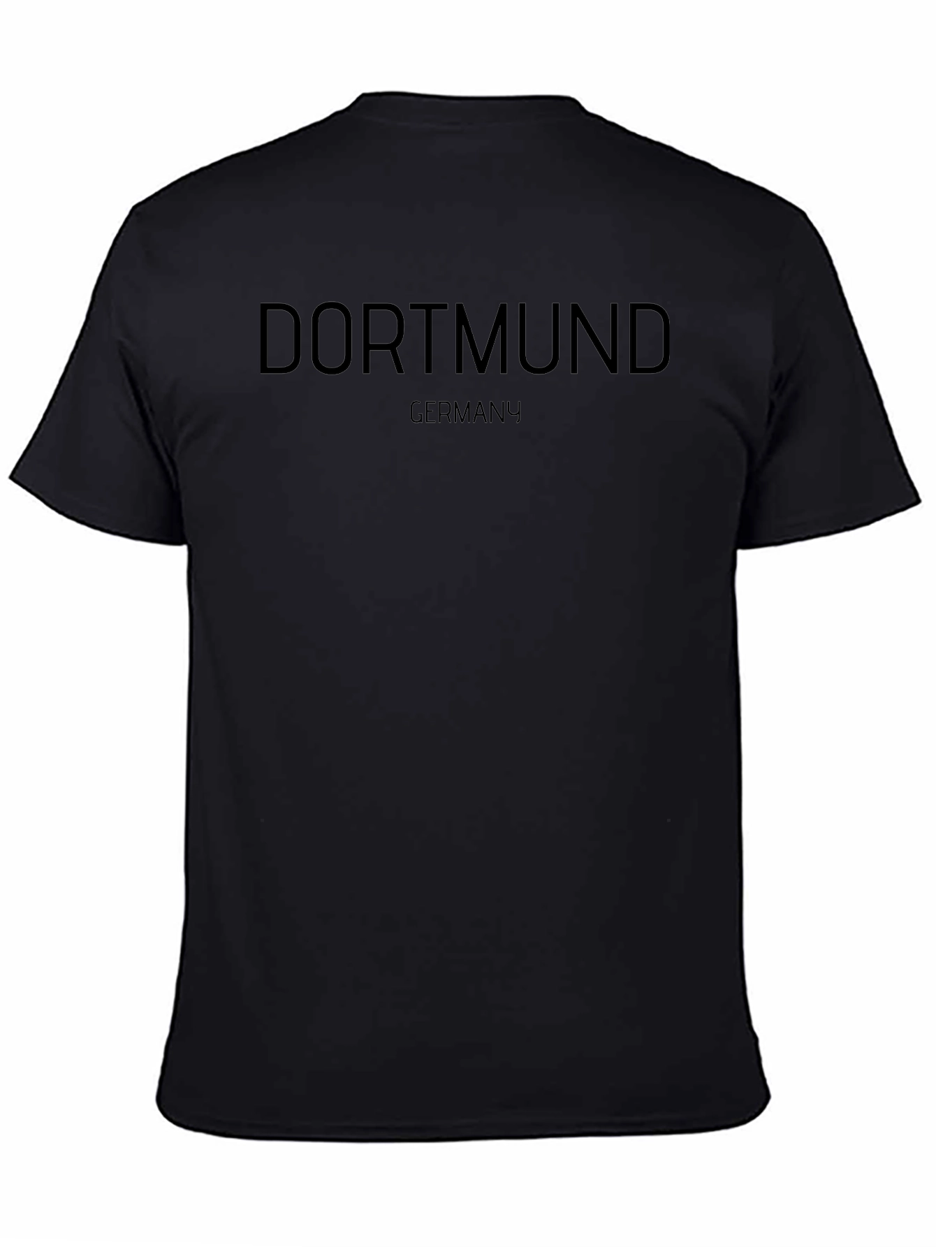 Dortmund Germany Black Graphic T-Shirt