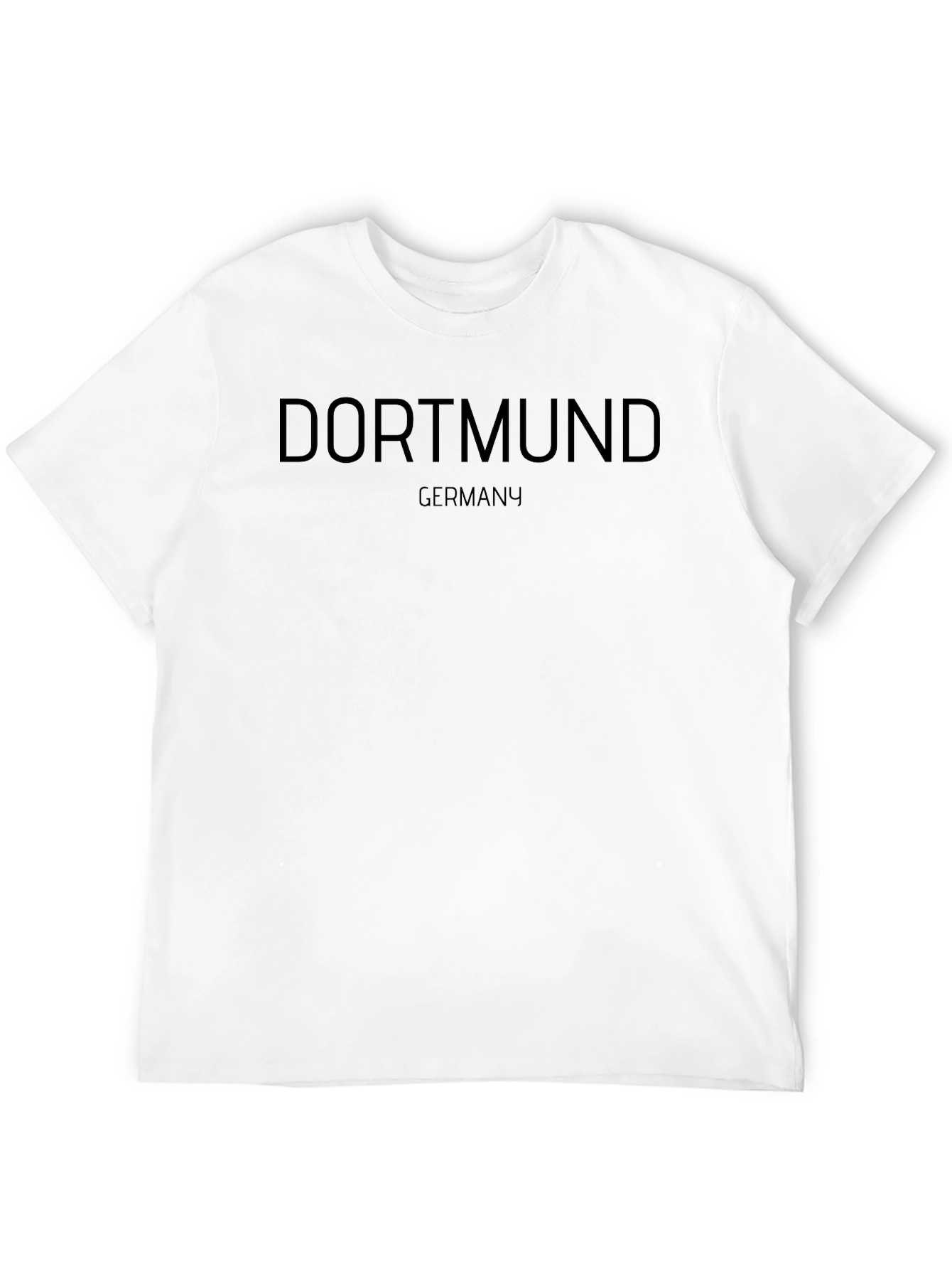 Dortmund Germany Black Graphic T-Shirt