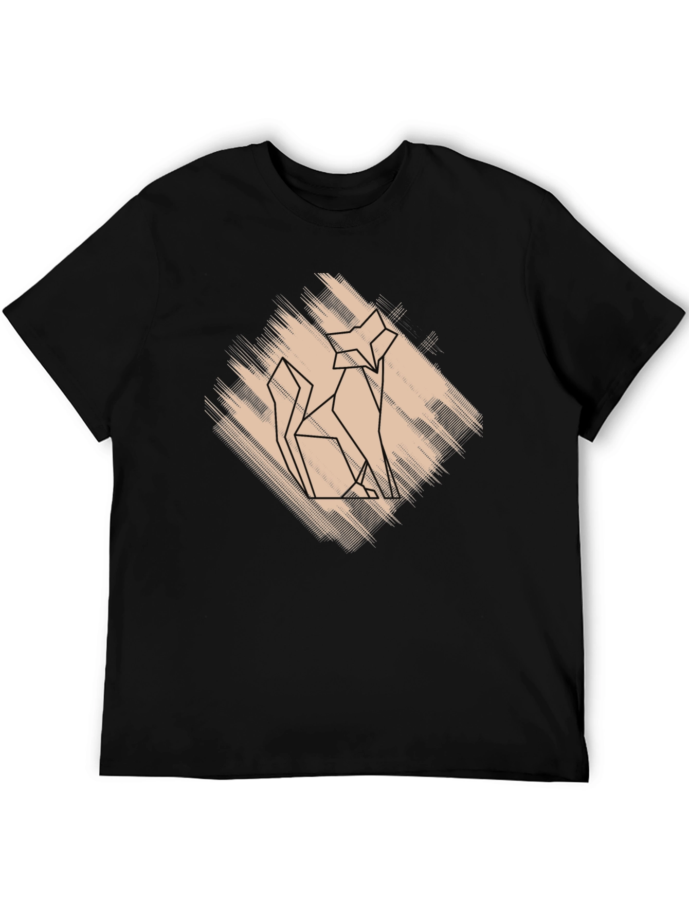 Geometric Fox Graphic Tee