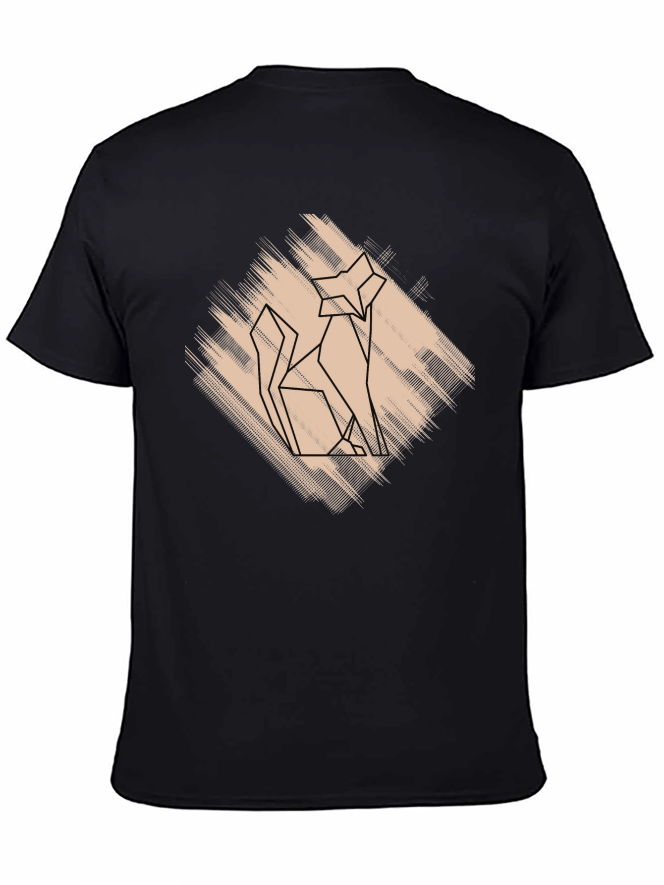 Geometric Fox Graphic Tee