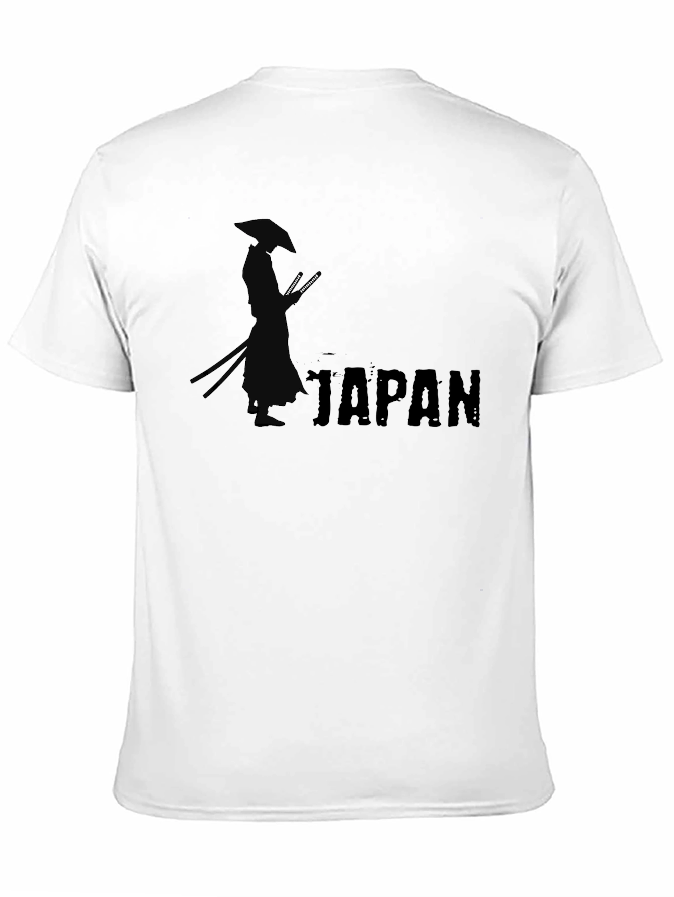 Samurai Japan T-Shirt - Black Cotton Tee