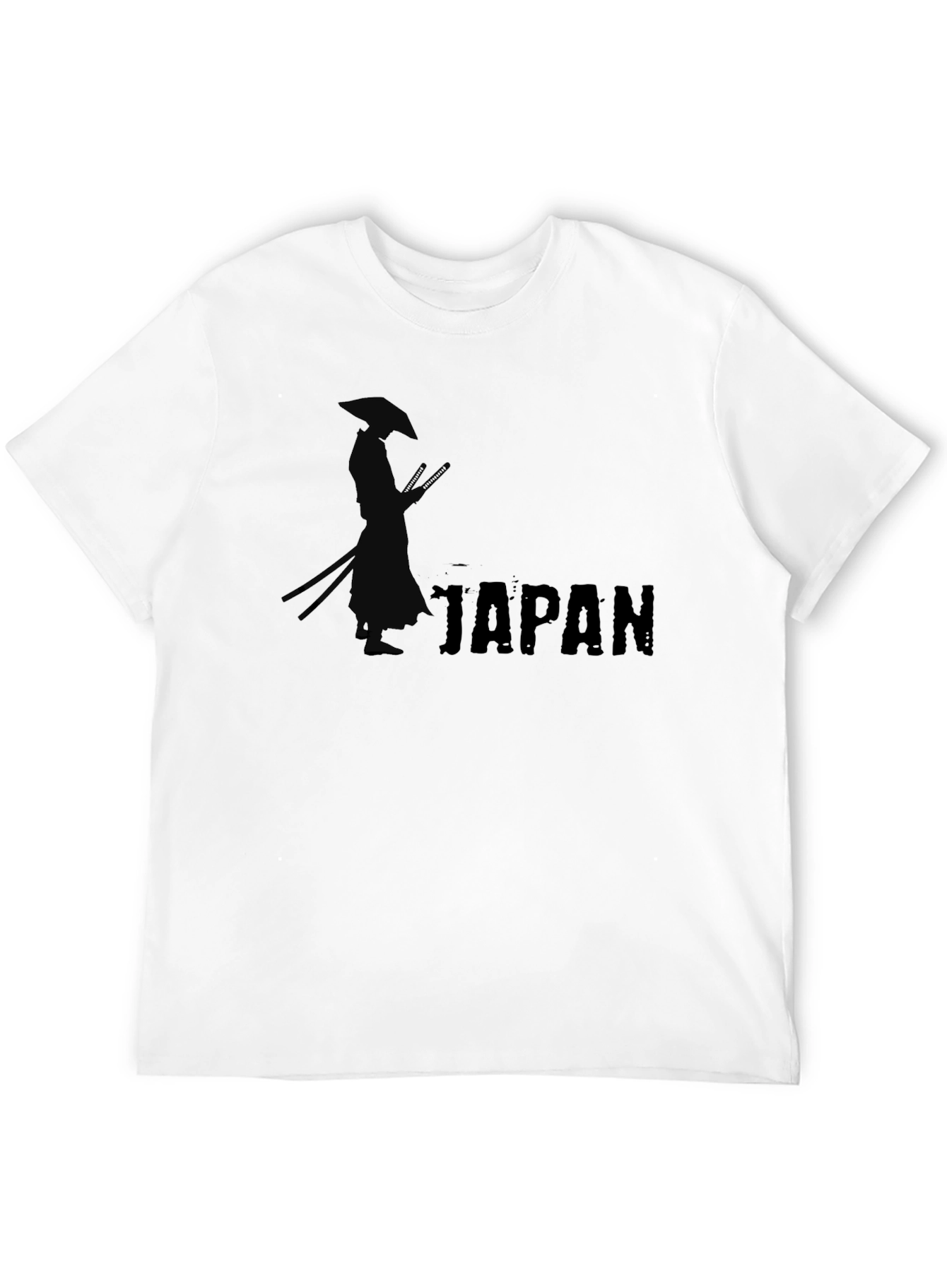 Samurai Japan T-Shirt - Black Cotton Tee