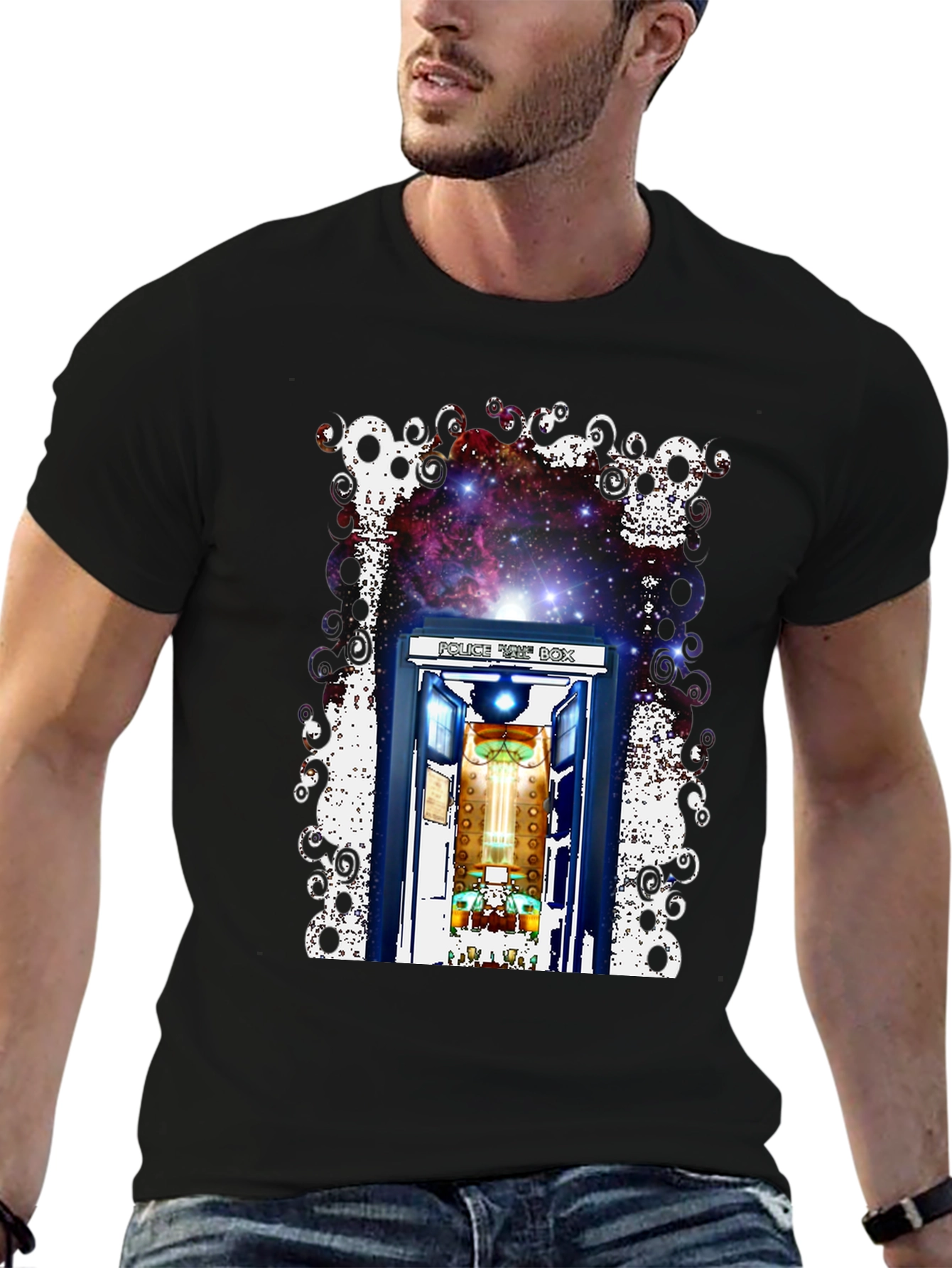 Doctor Who Inspired T-Shirt - Universe Tardis