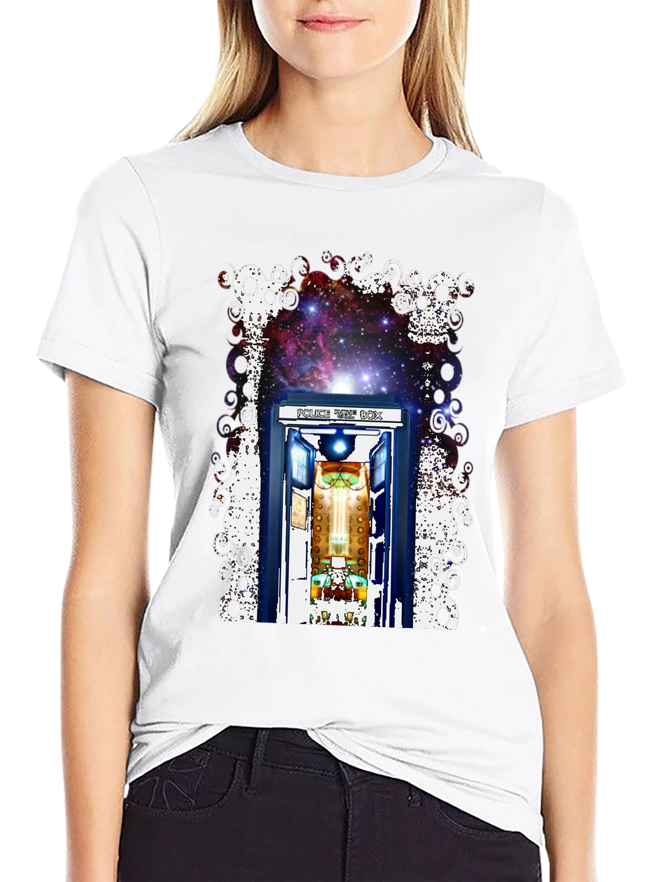 Doctor Who Inspired T-Shirt - Universe Tardis