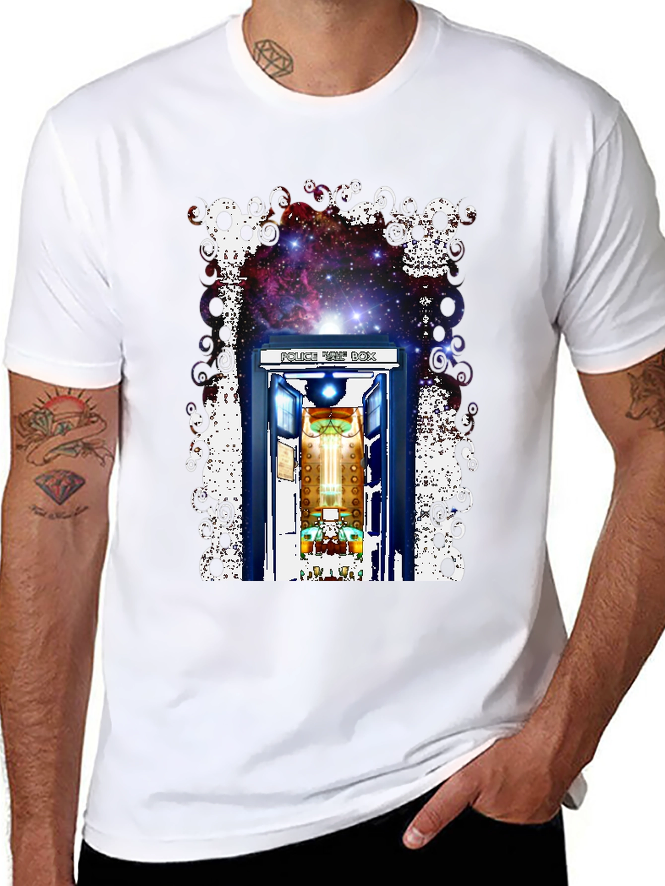 Doctor Who Inspired T-Shirt - Universe Tardis