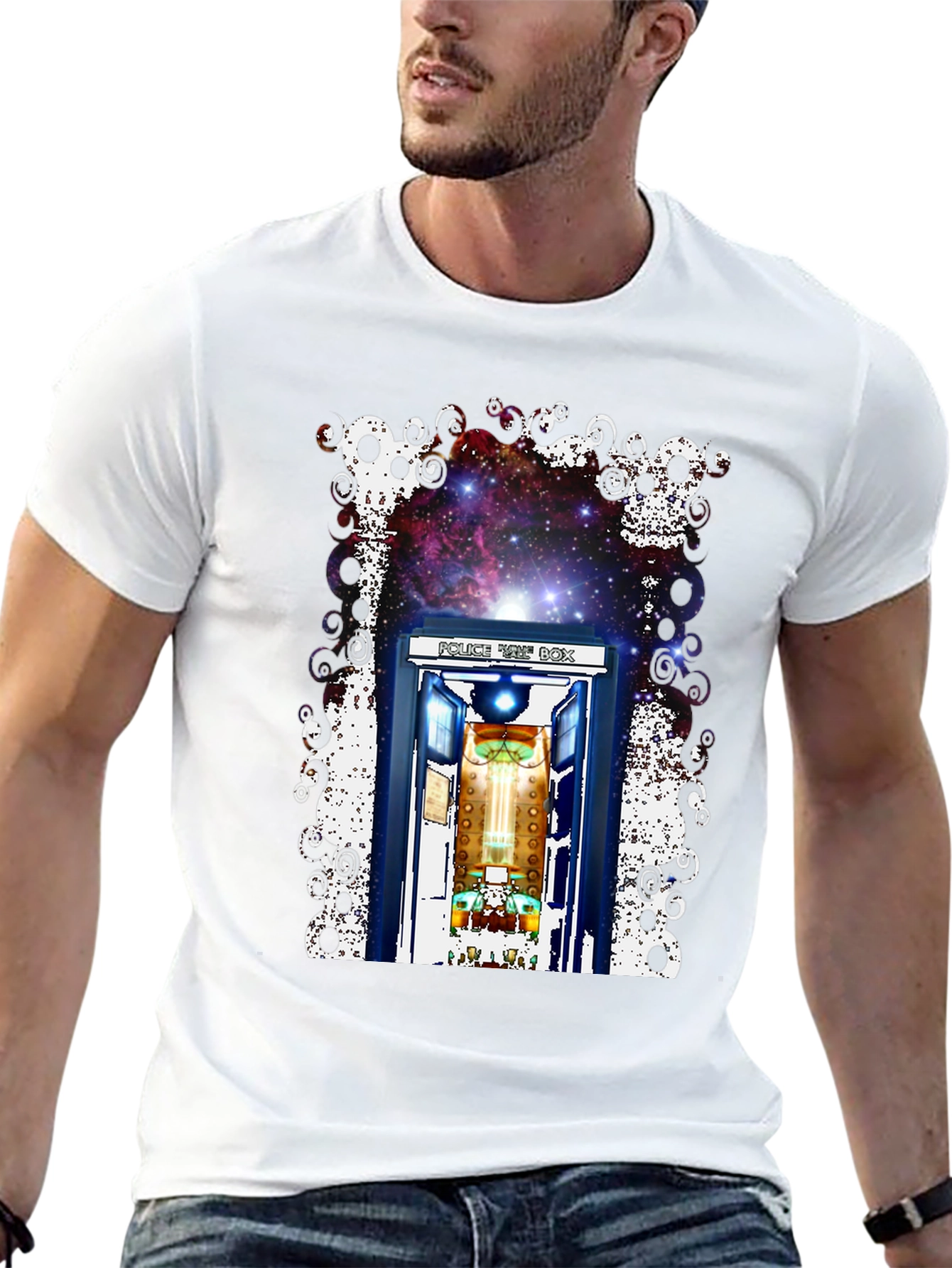 Doctor Who Inspired T-Shirt - Universe Tardis