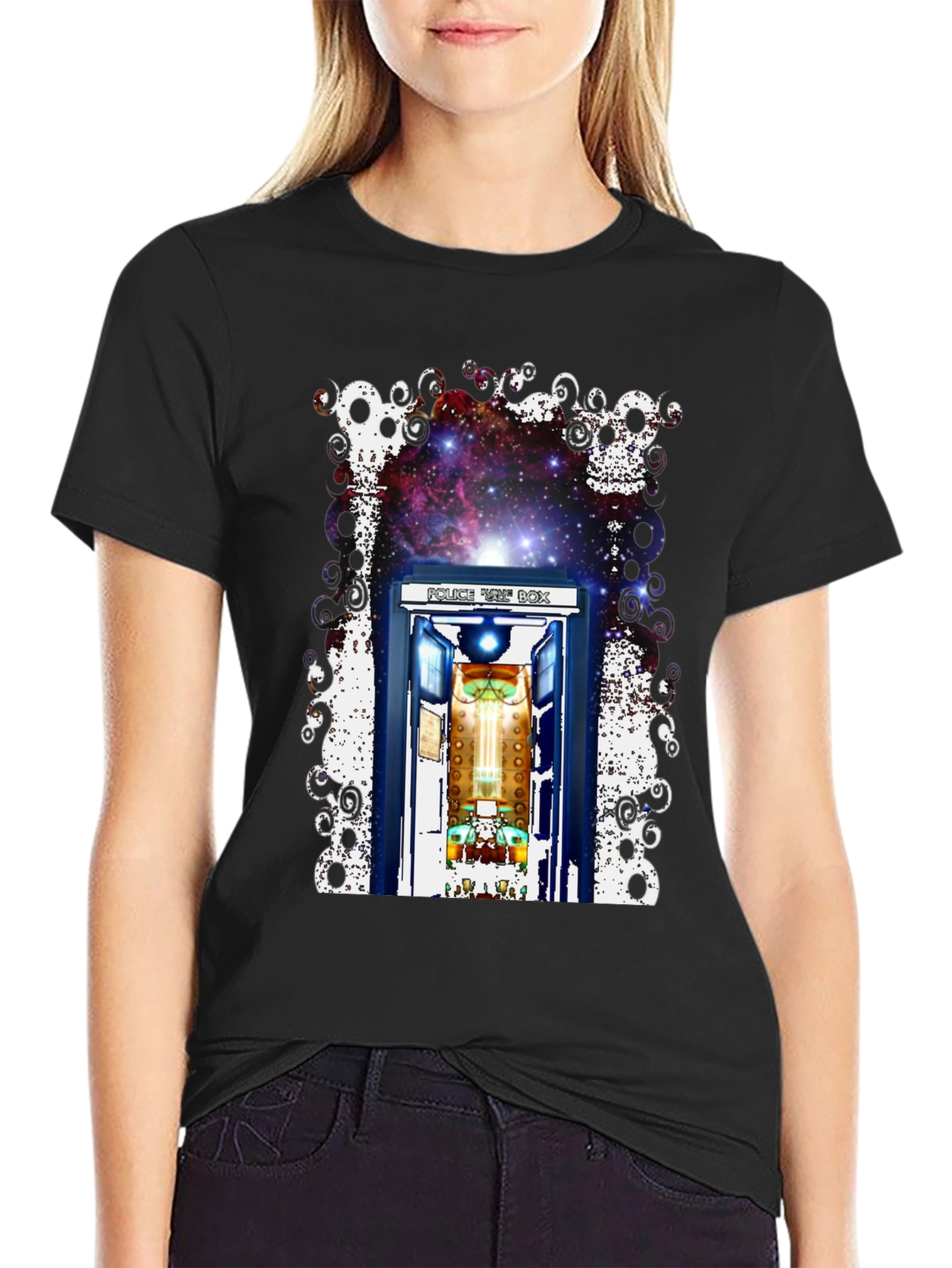 Doctor Who Inspired T-Shirt - Universe Tardis