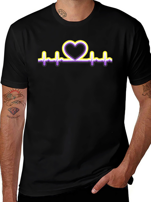 Heartbeat Love T-Shirt - Graphic Tee