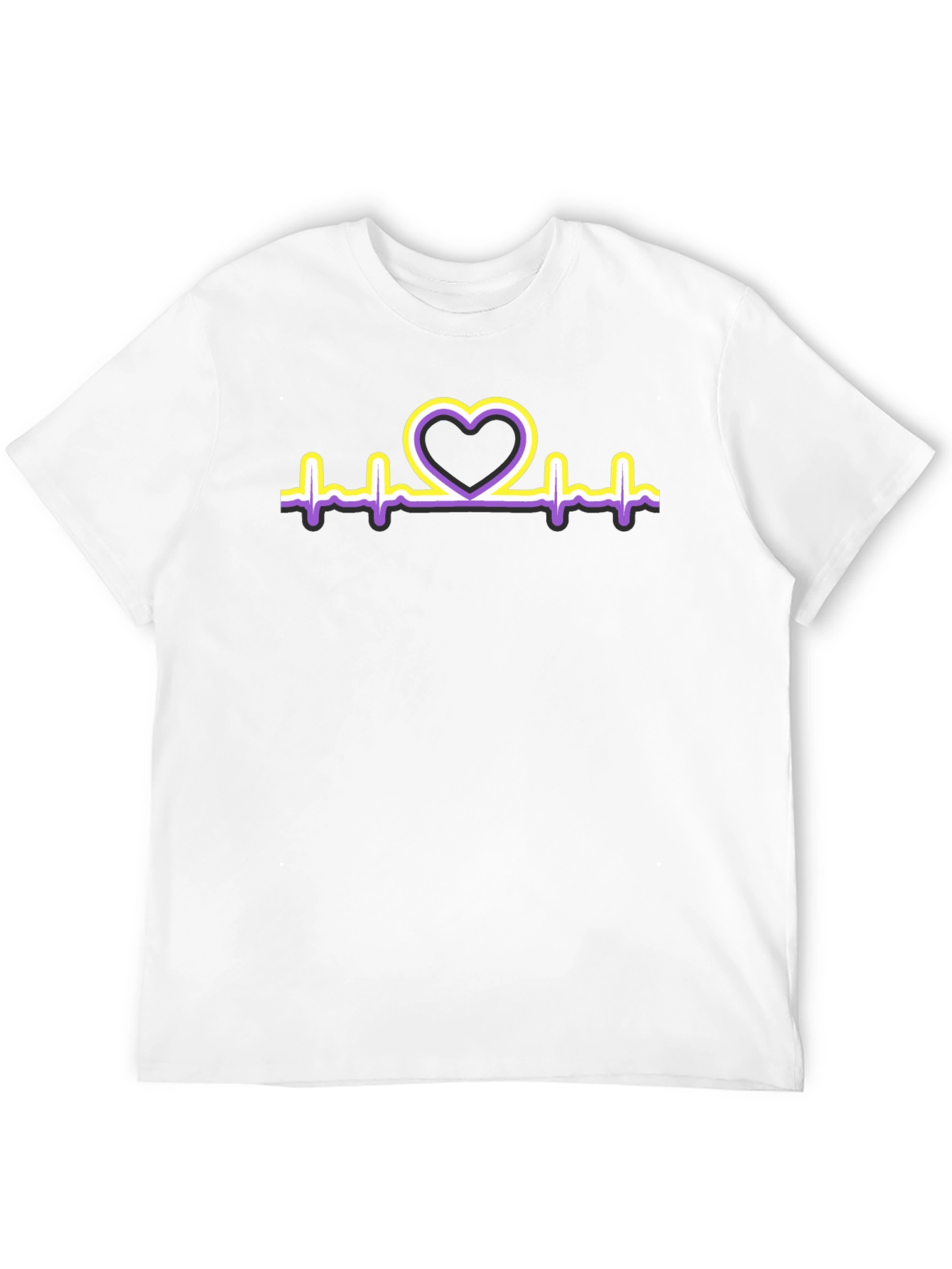 Heartbeat Love T-Shirt - Graphic Tee