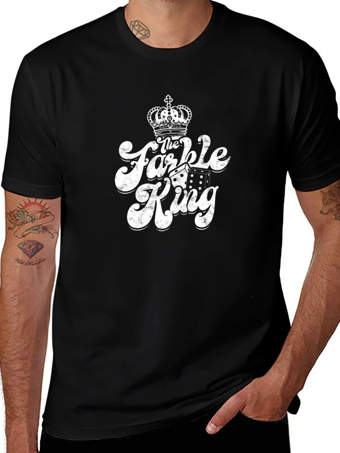 Farkle King T-Shirt - Dice Game Apparel