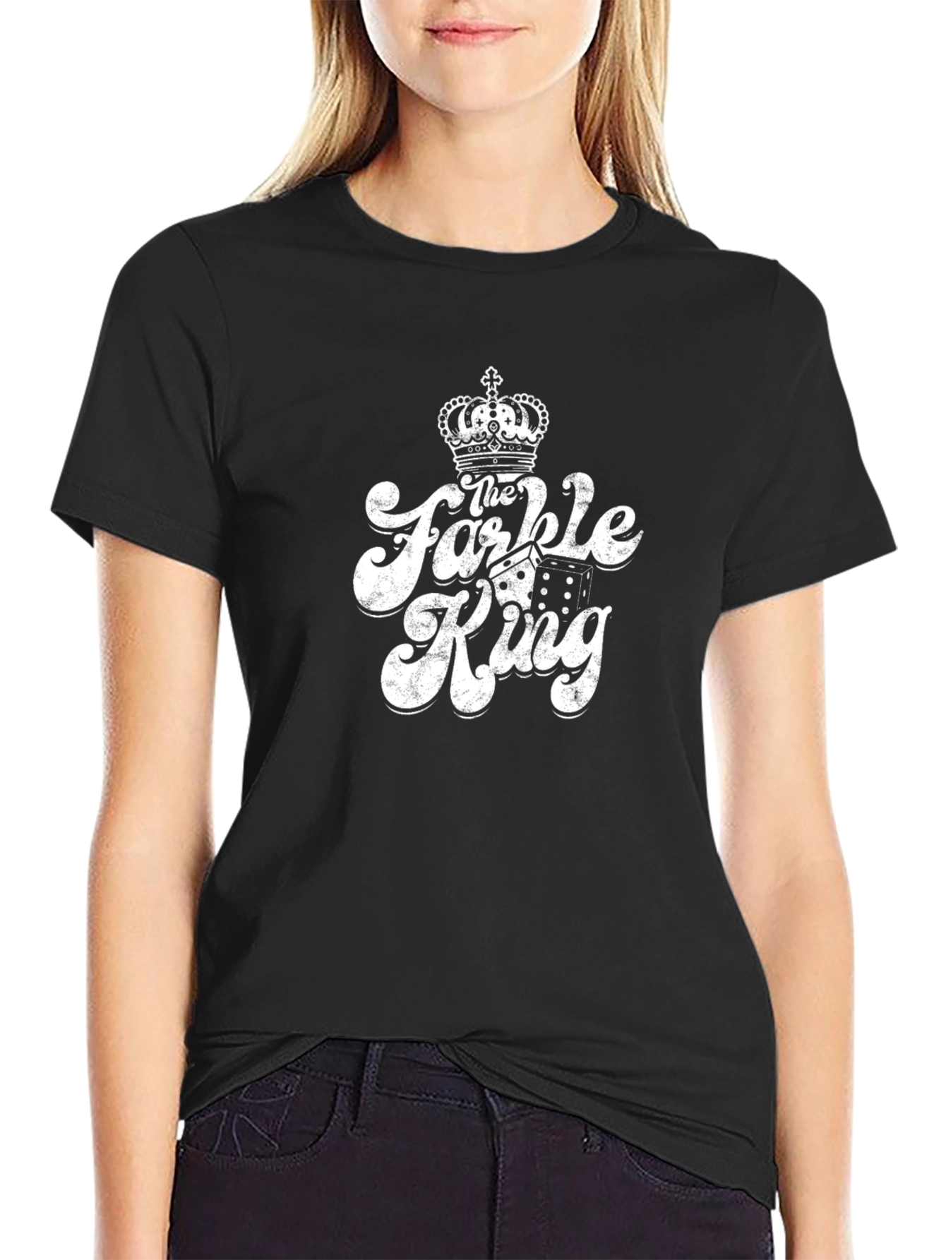 Farkle King T-Shirt - Dice Game Apparel