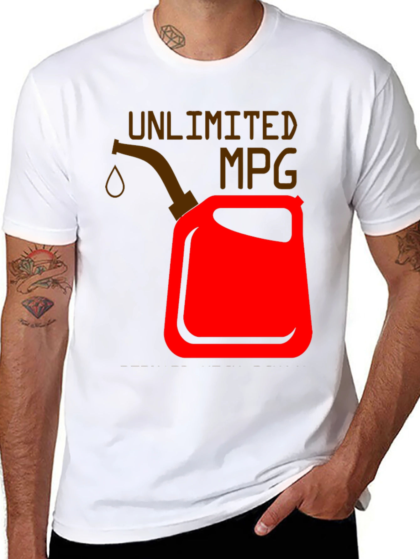 Unlimited MPG Funny Car Enthusiast T-Shirt
