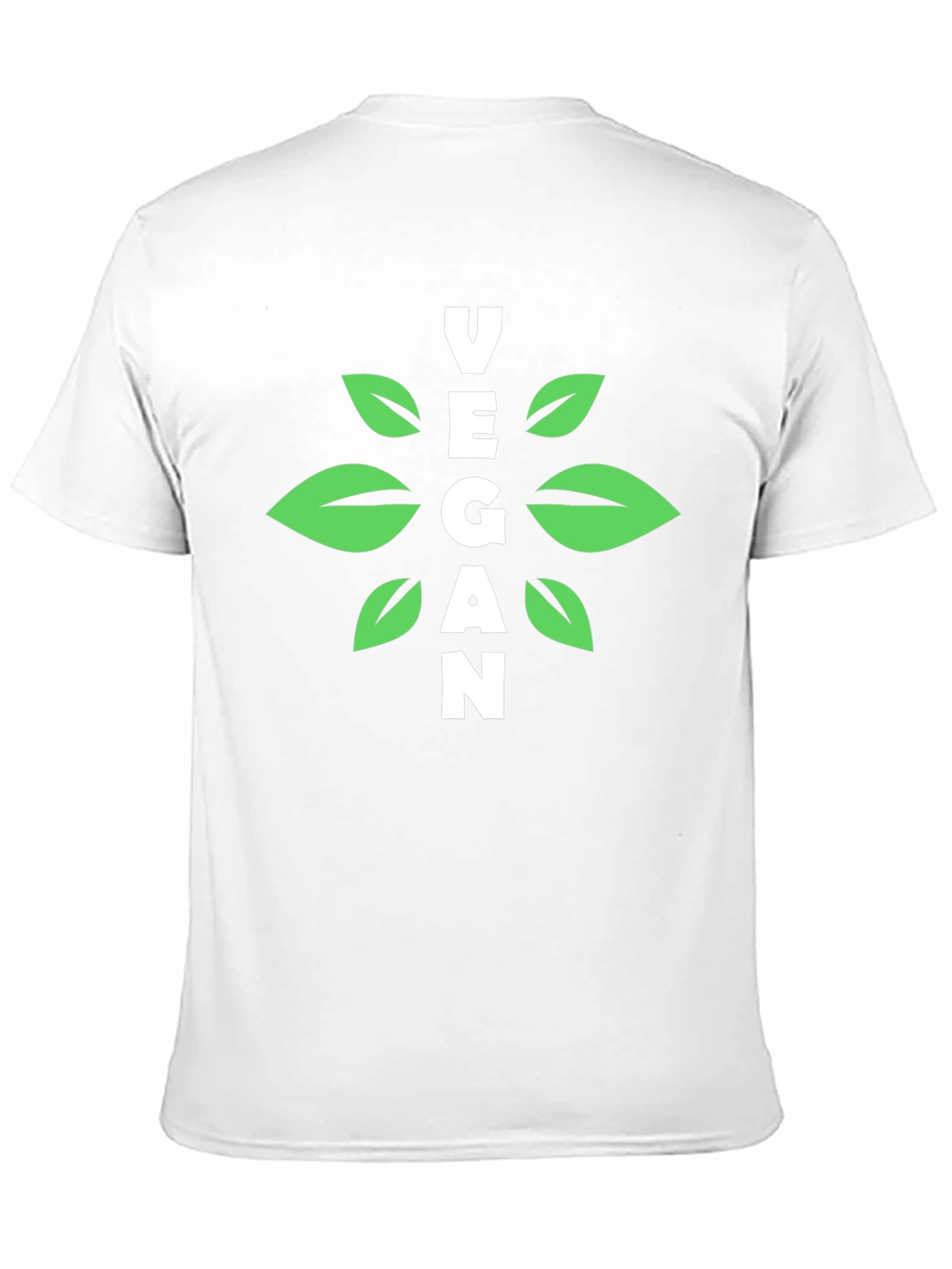 Vegan Graphic Tee - Black