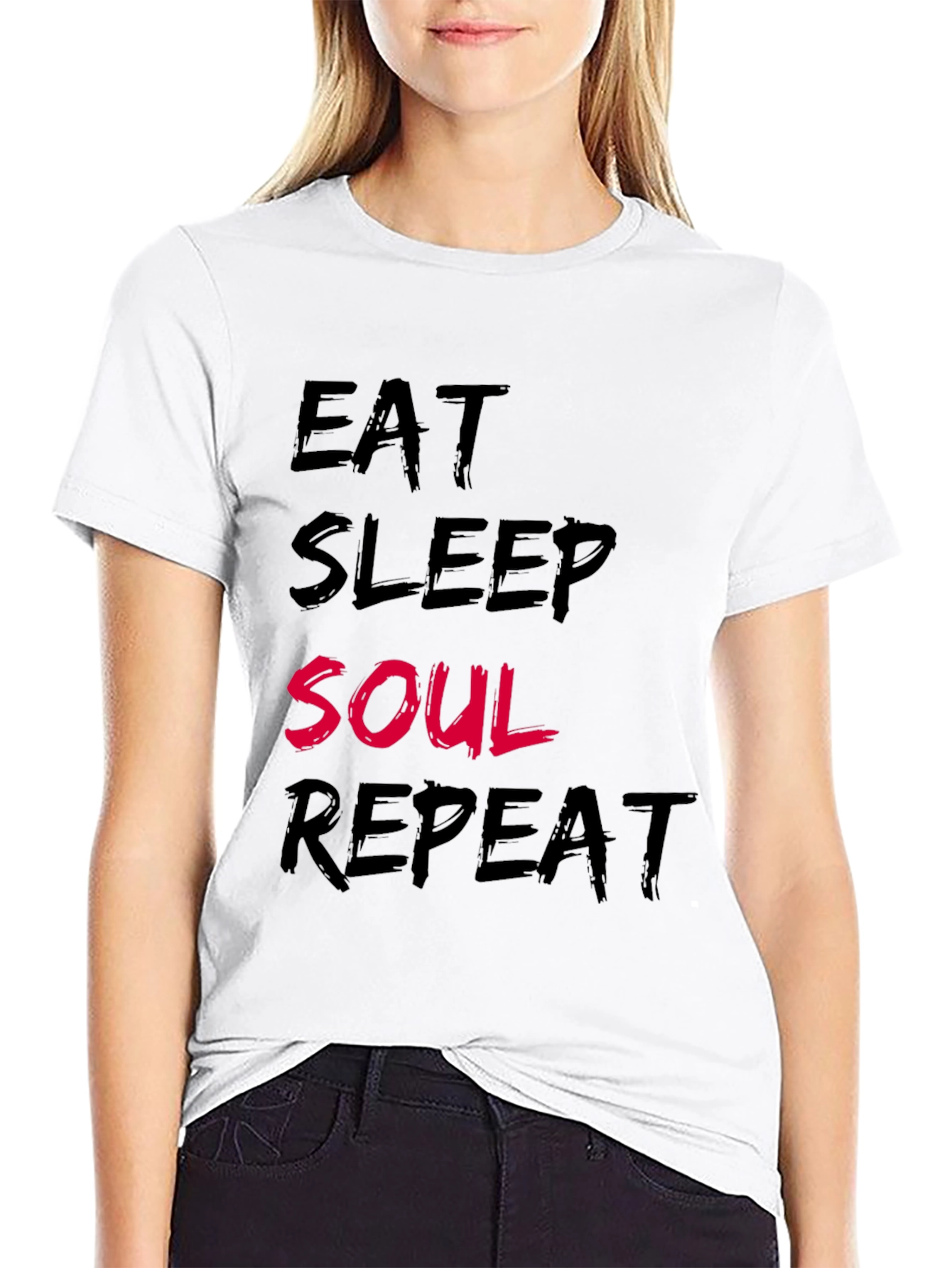Eat Sleep Soul Repeat Graphic Tee