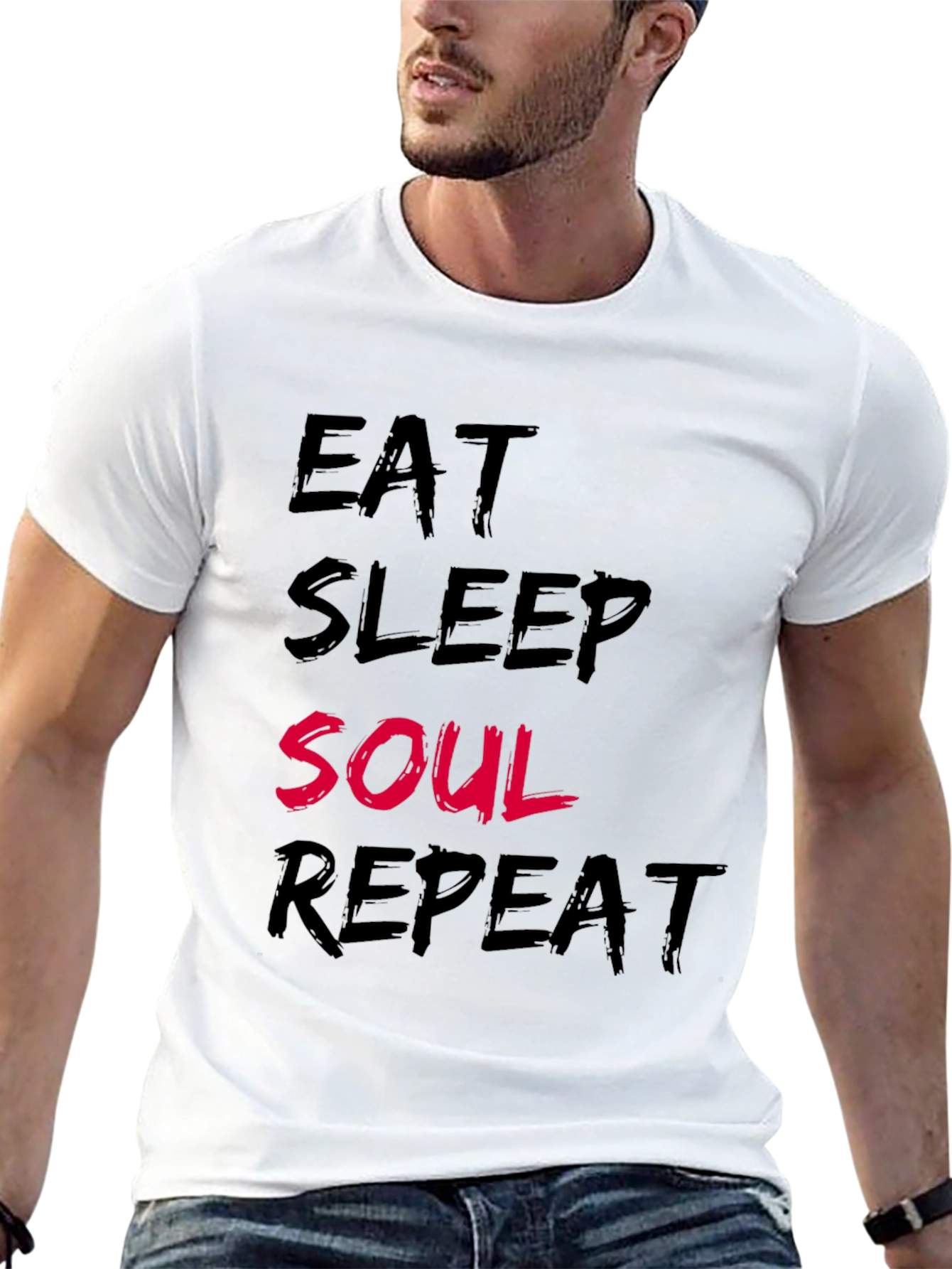 Eat Sleep Soul Repeat Graphic Tee