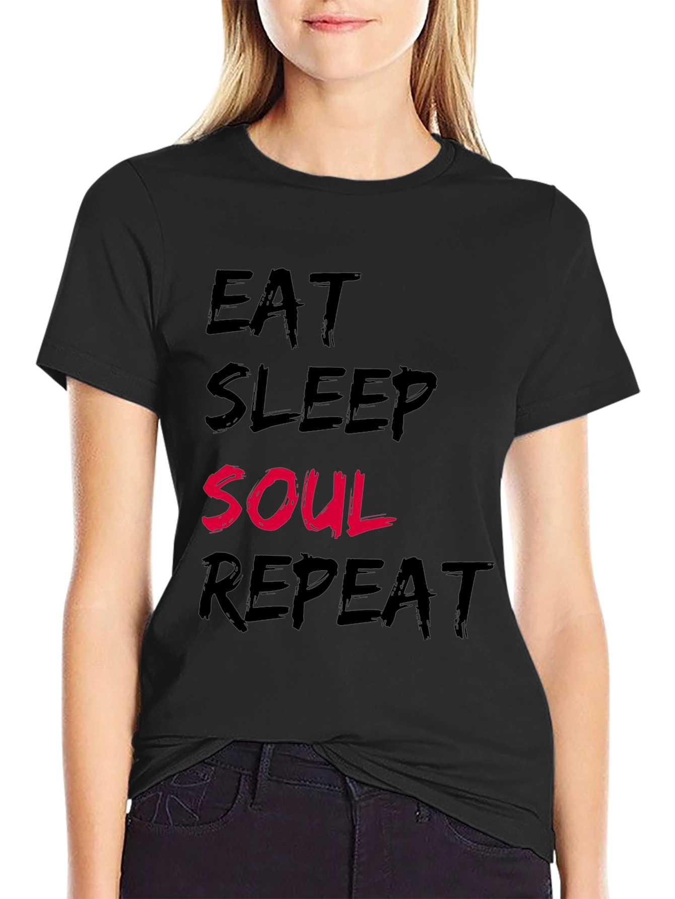 Eat Sleep Soul Repeat Graphic Tee