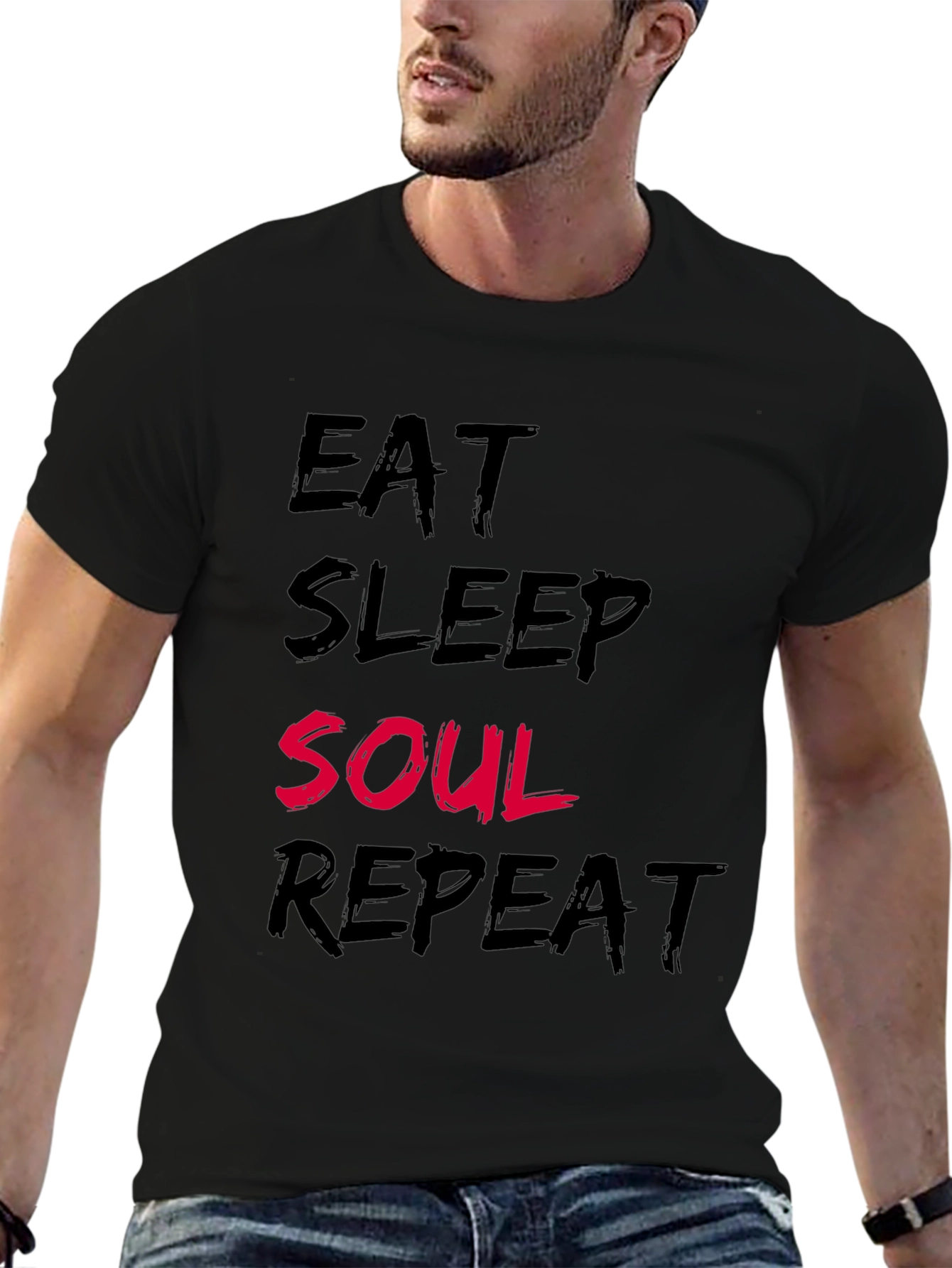 Eat Sleep Soul Repeat Graphic Tee