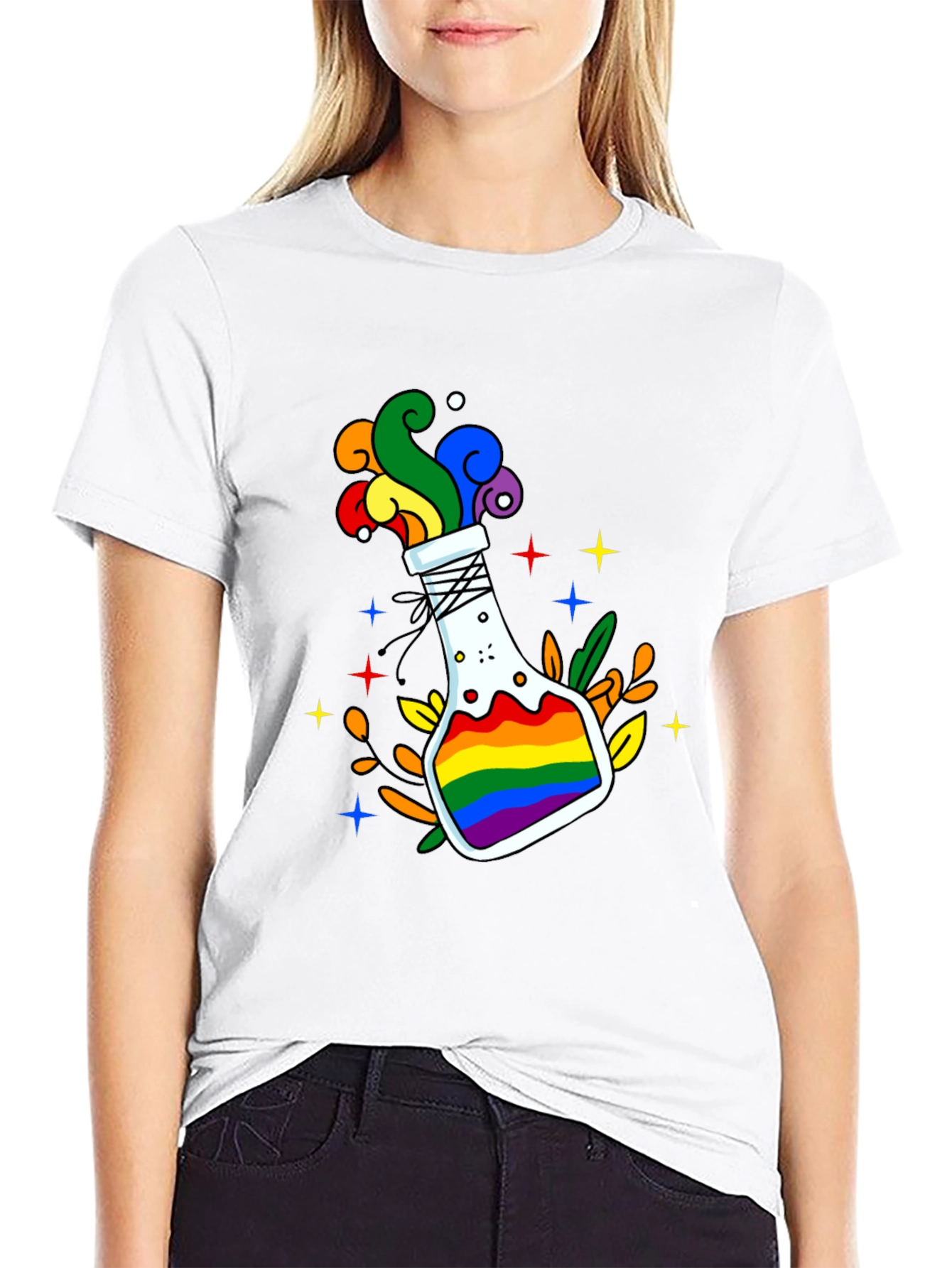 LGBTQ Pride Potion Graphic Tee