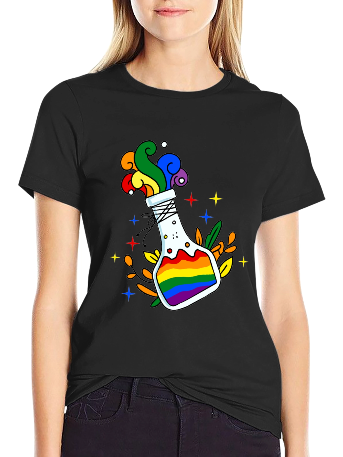 LGBTQ Pride Potion Graphic Tee