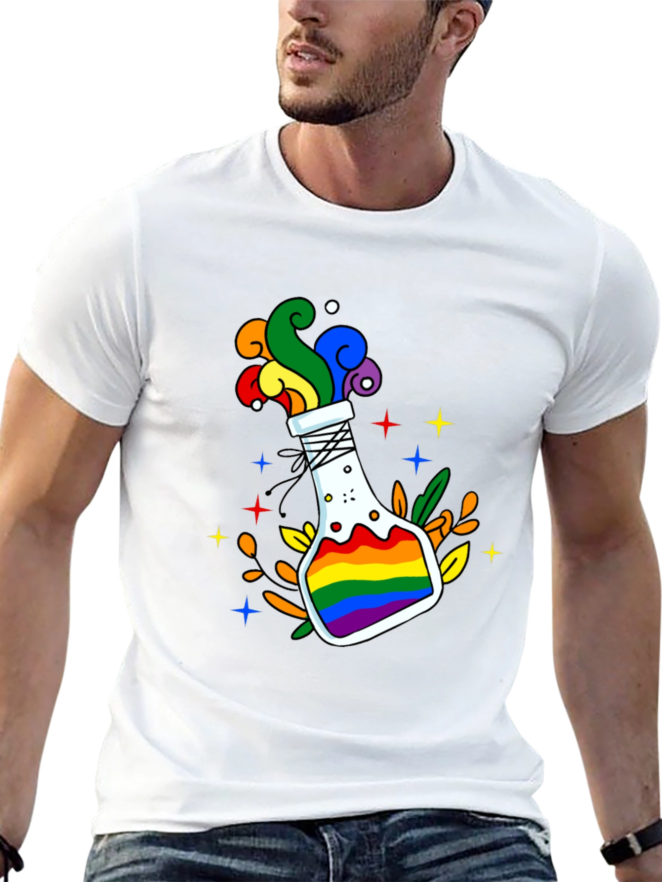 LGBTQ Pride Potion Graphic Tee