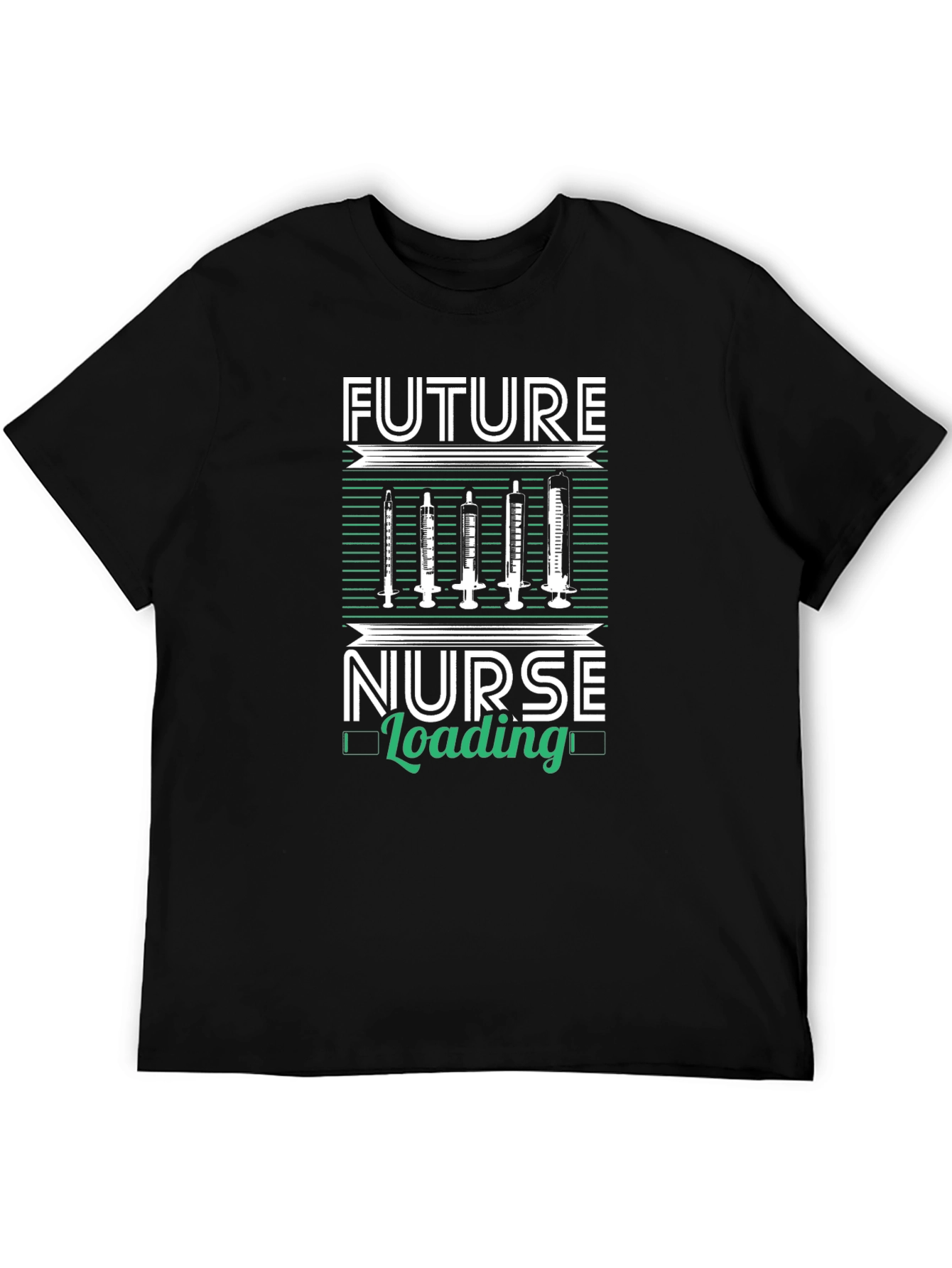 Future Nurse Loading Graphic T-Shirt