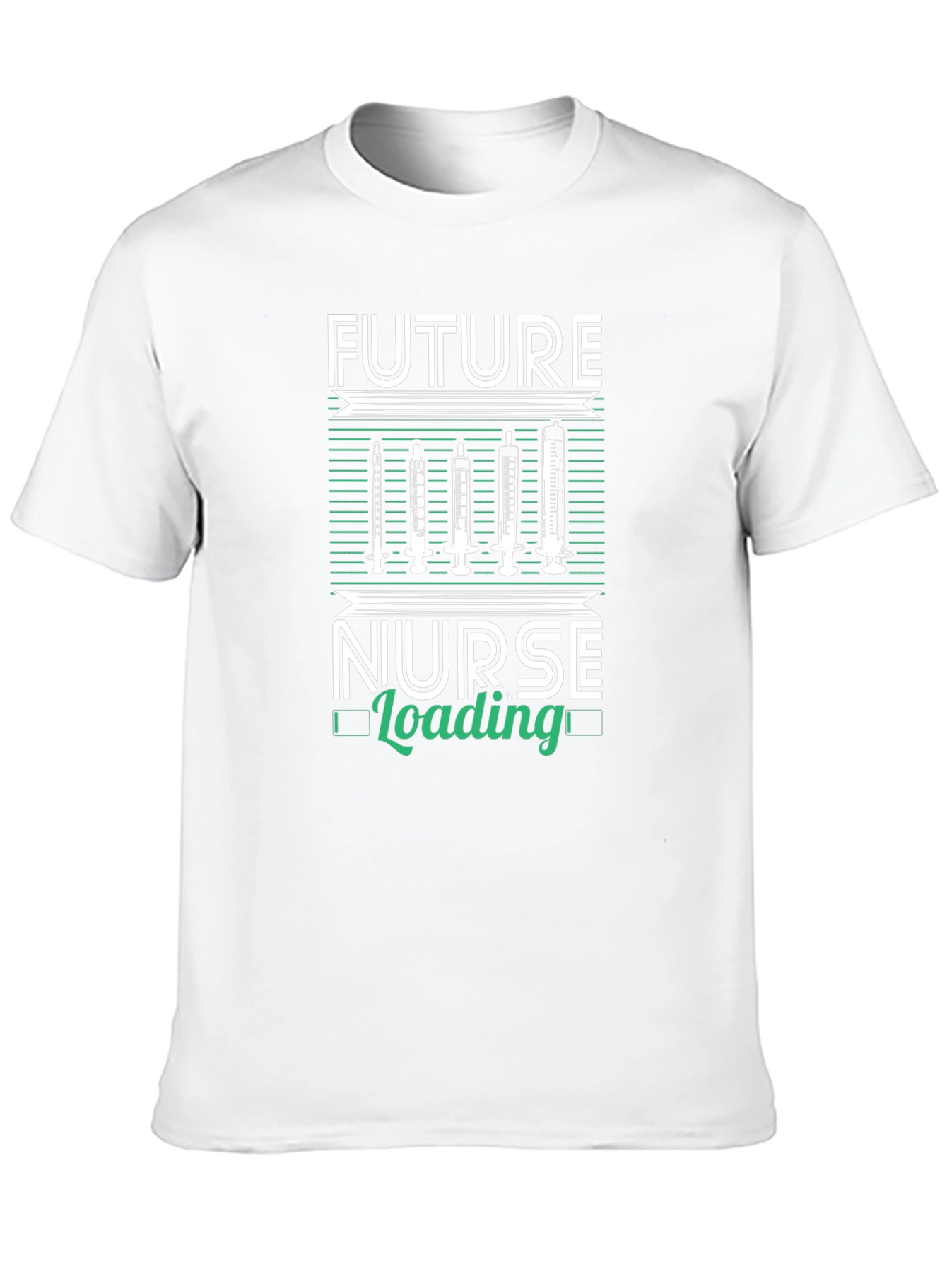Future Nurse Loading Graphic T-Shirt