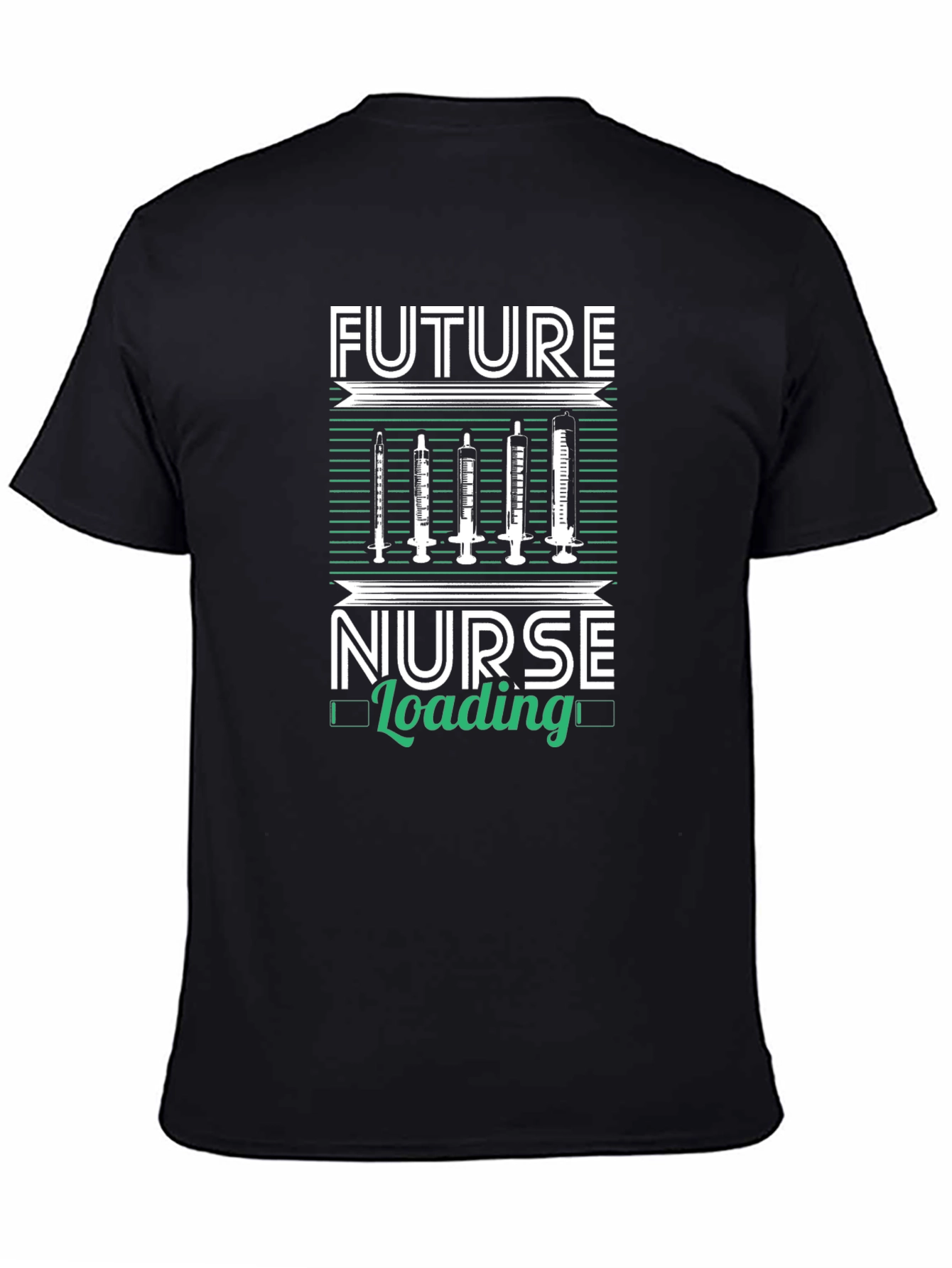 Future Nurse Loading Graphic T-Shirt