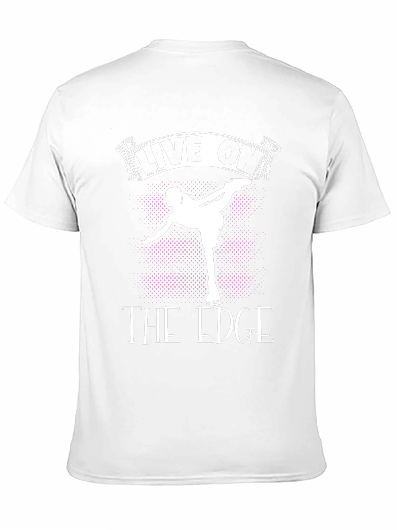 Live On The Edge Figure Skating T-Shirt