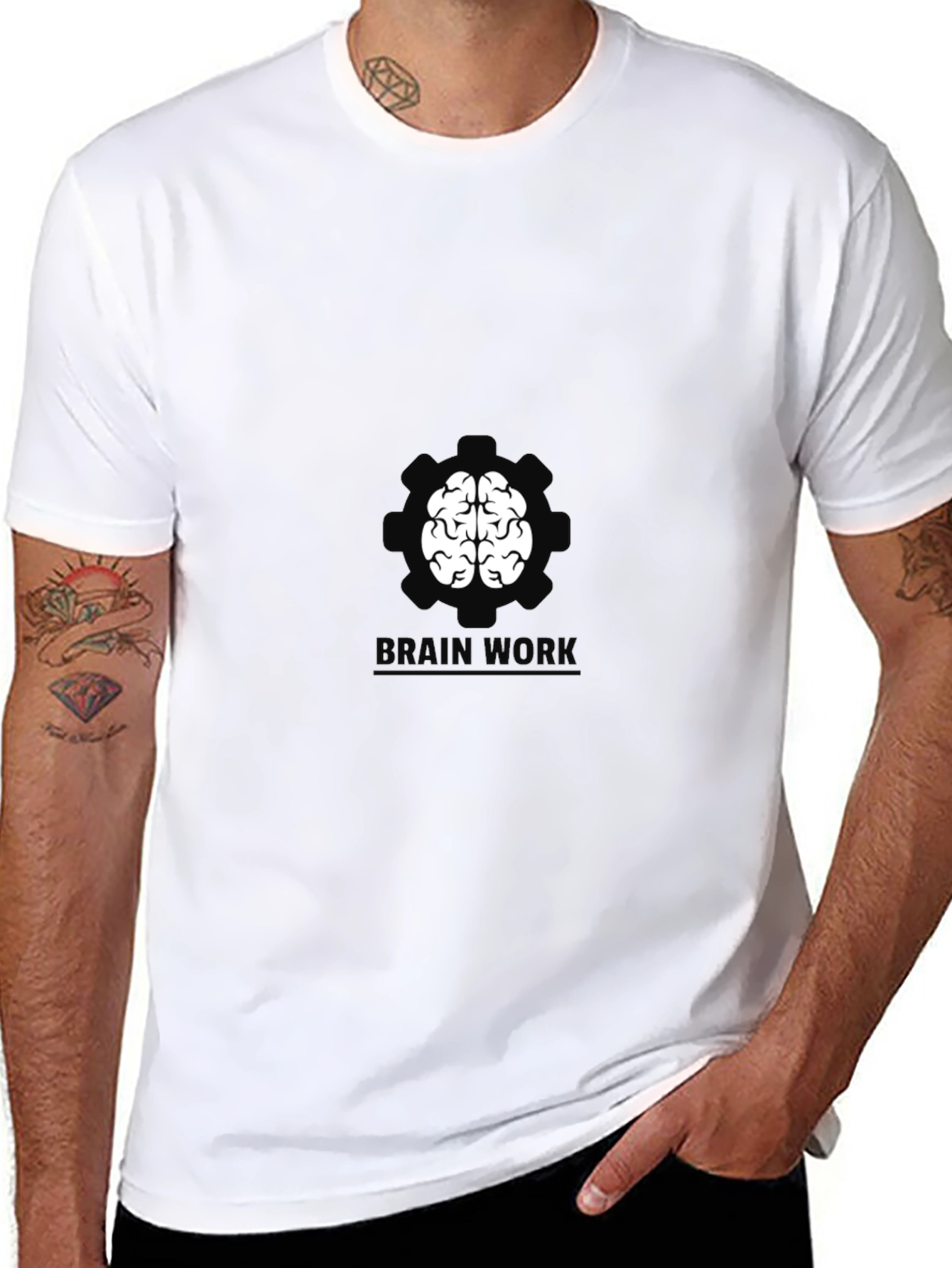 Brain Work T-Shirt - Intellectual Design