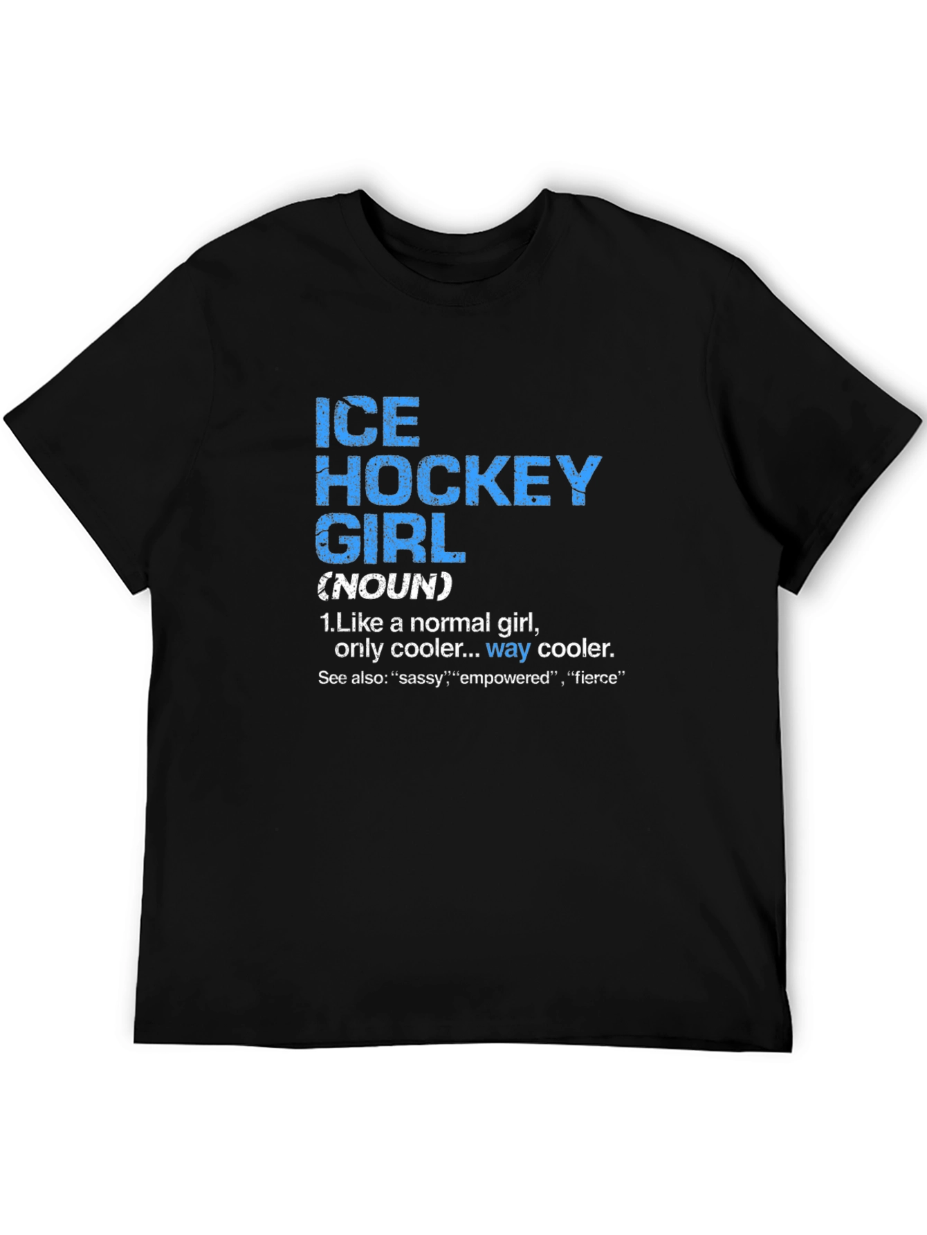 Ice Hockey Girl Definition T-Shirt