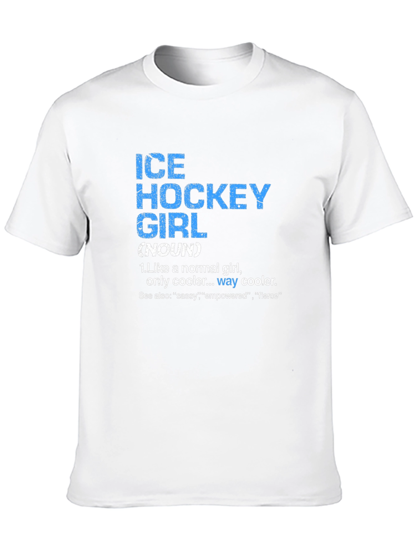 Ice Hockey Girl Definition T-Shirt
