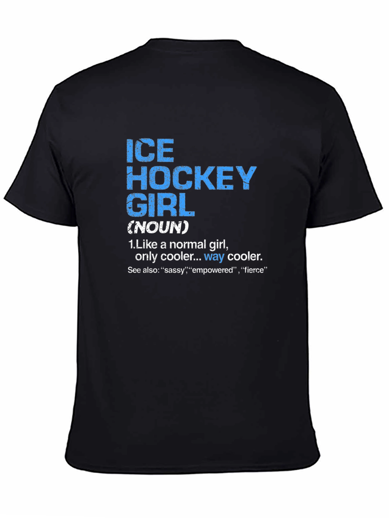 Ice Hockey Girl Definition T-Shirt