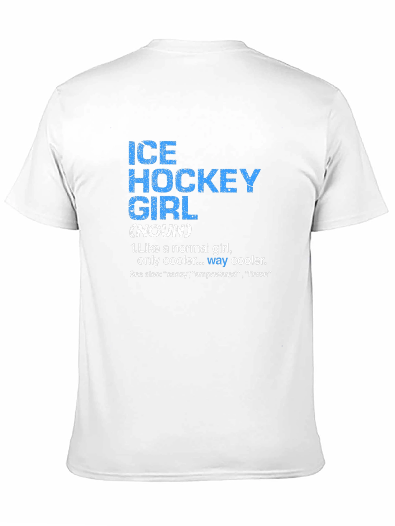 Ice Hockey Girl Definition T-Shirt