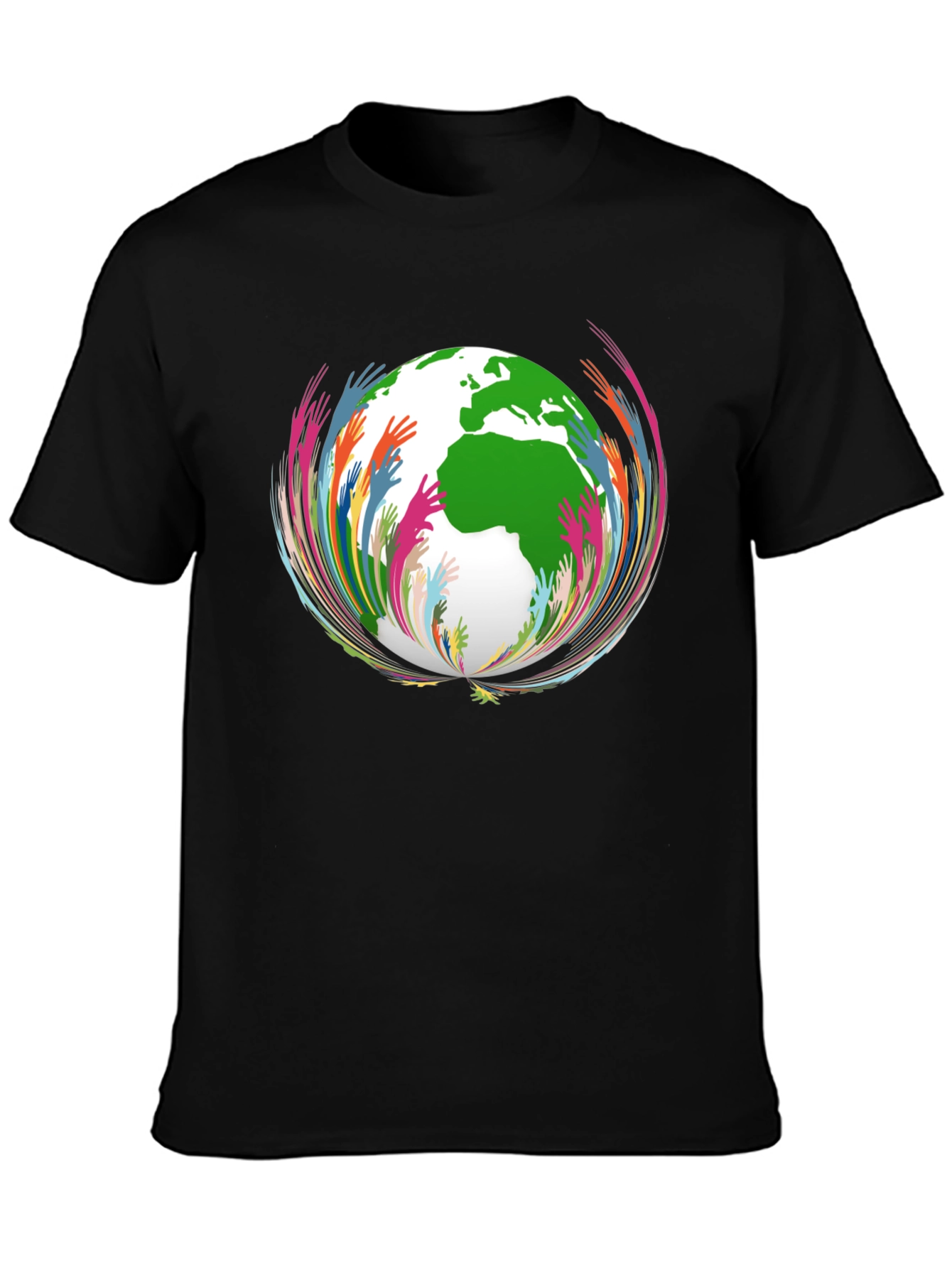 Global Unity Graphic Tee - Black