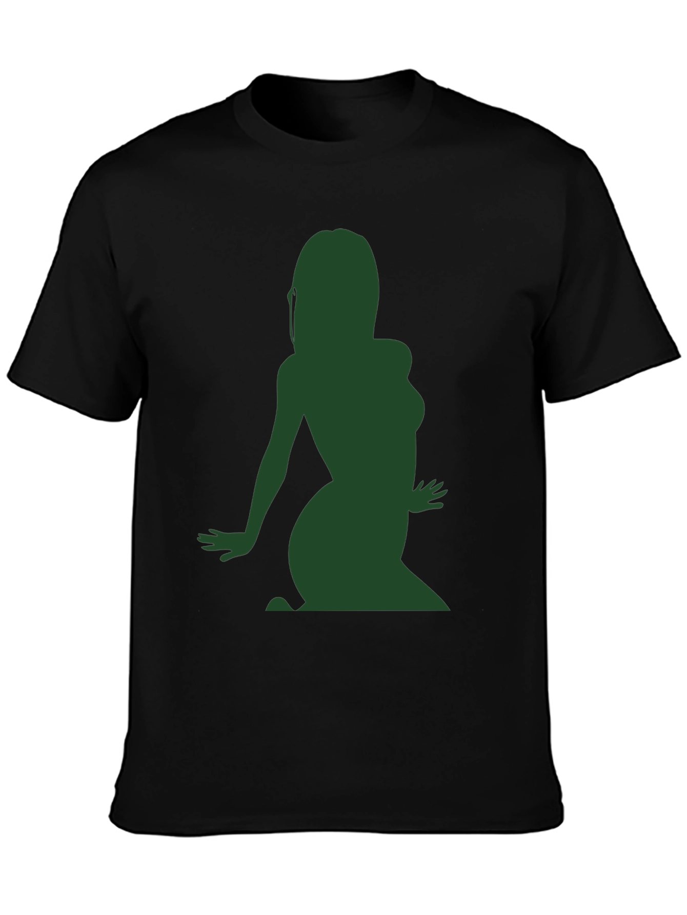 Silhouette Graphic Tee - Black