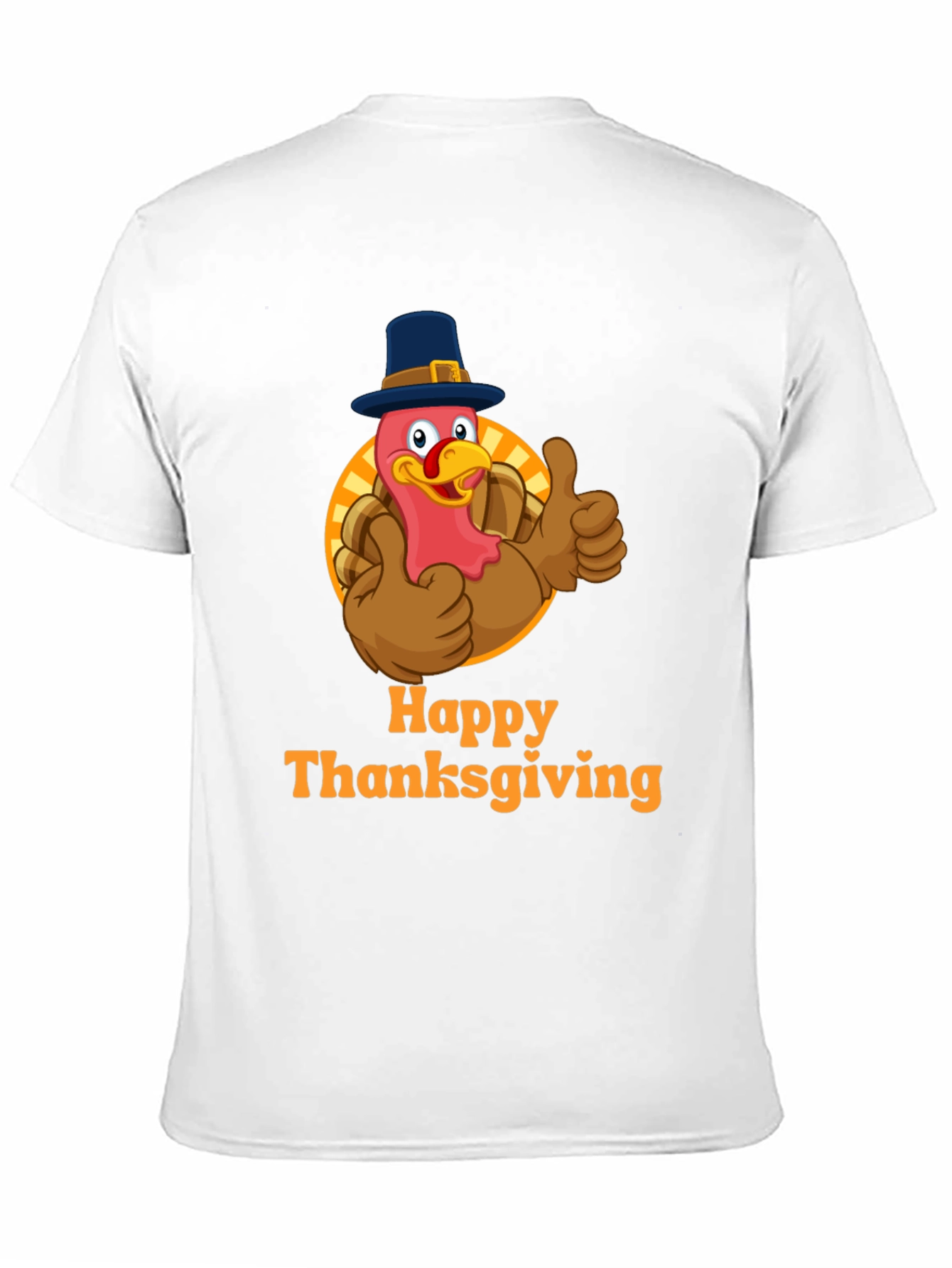 Happy Thanksgiving Turkey Graphic Tee