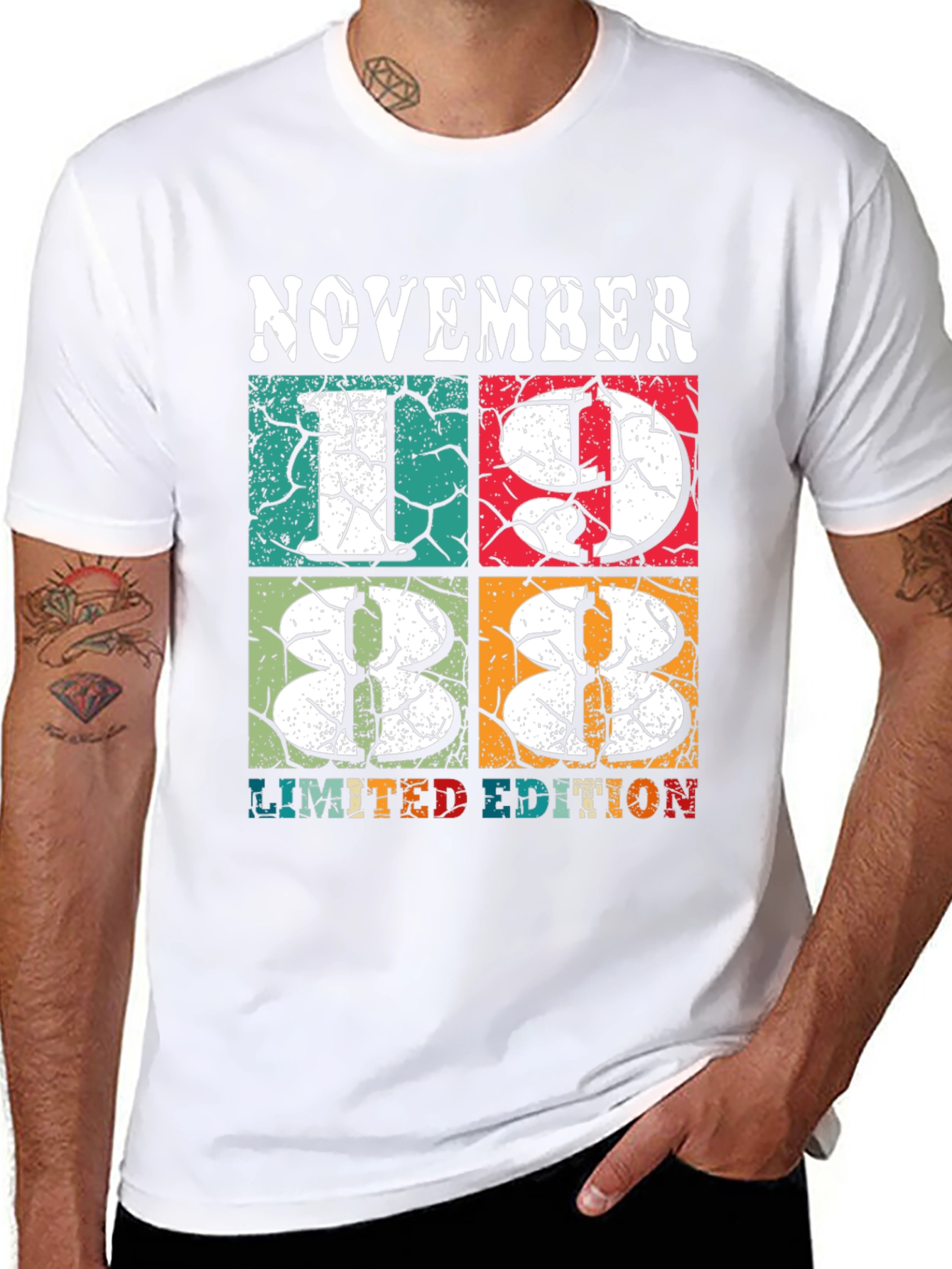 November 1988 Limited Edition Graphic T-Shirt