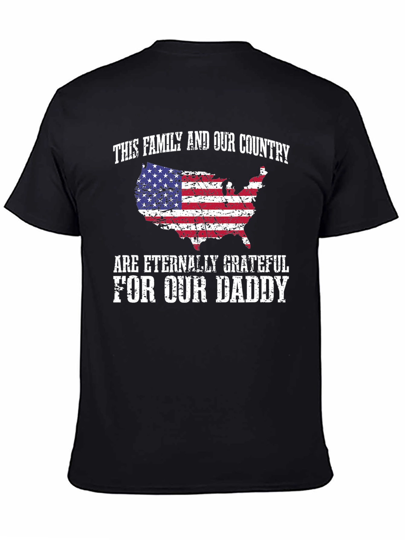 Grateful Family Patriotic Daddy T-Shirt