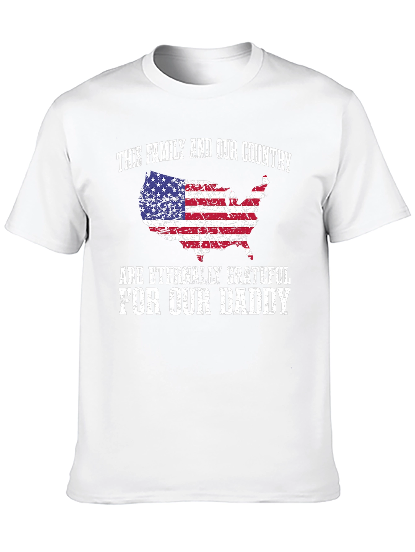 Grateful Family Patriotic Daddy T-Shirt