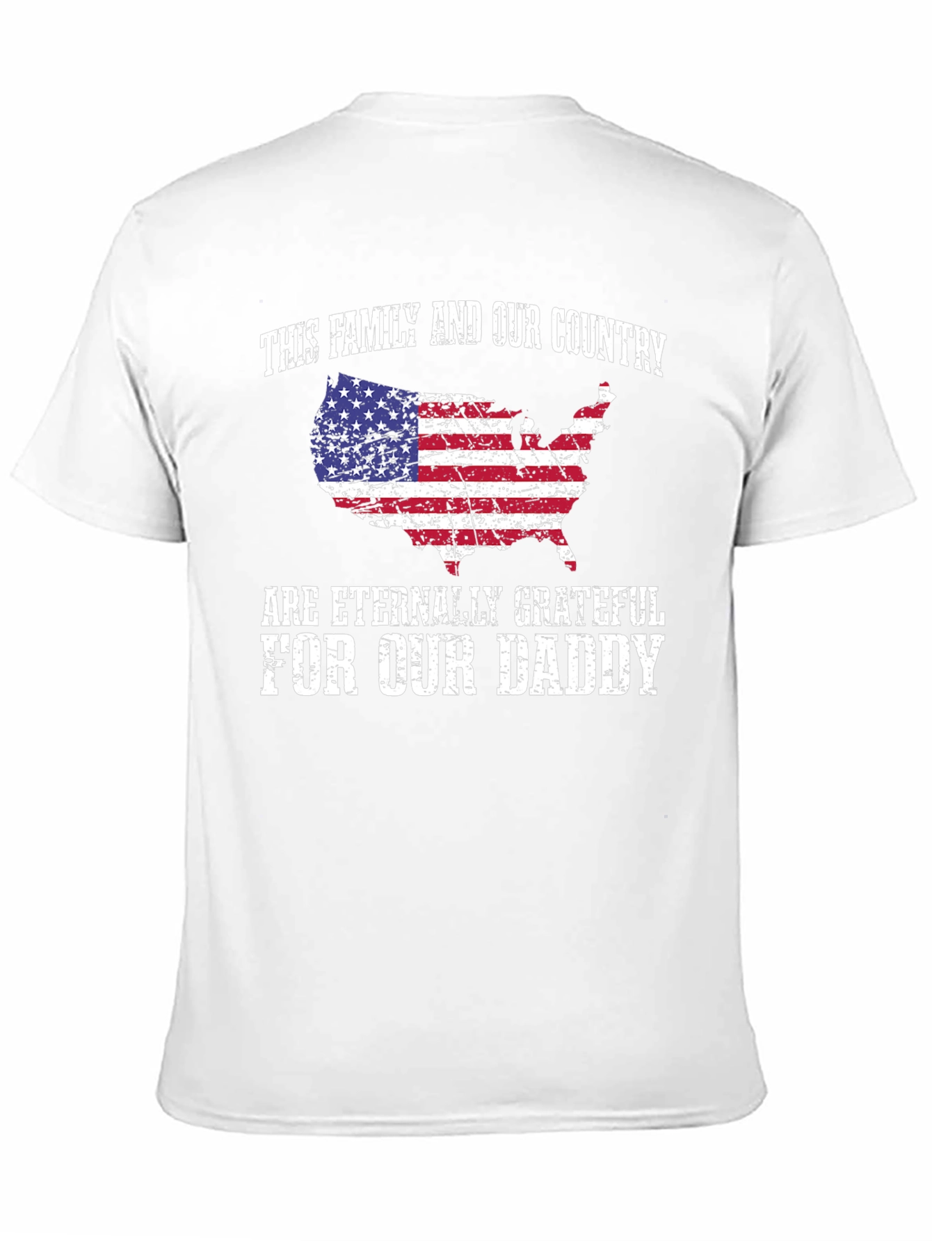Grateful Family Patriotic Daddy T-Shirt