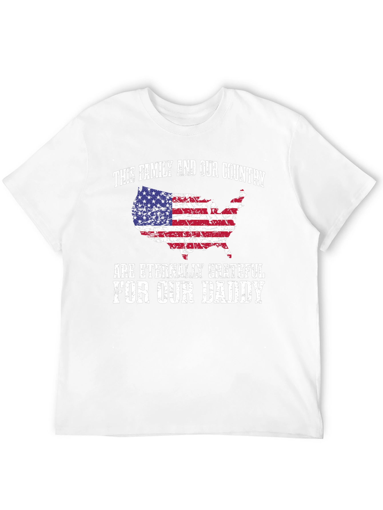 Grateful Family Patriotic Daddy T-Shirt