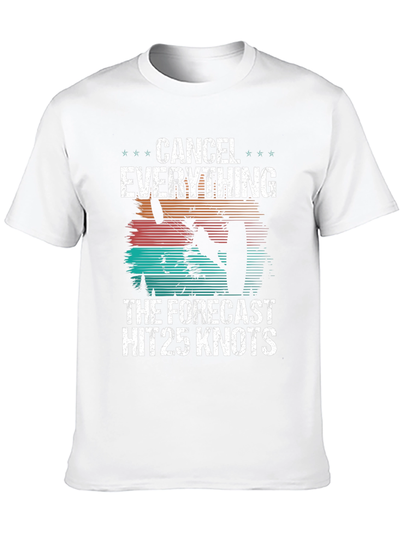 Cancel Everything 25 Knots Black T-Shirt