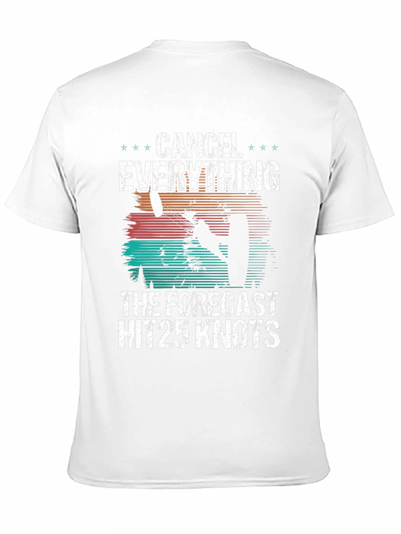 Cancel Everything 25 Knots Black T-Shirt