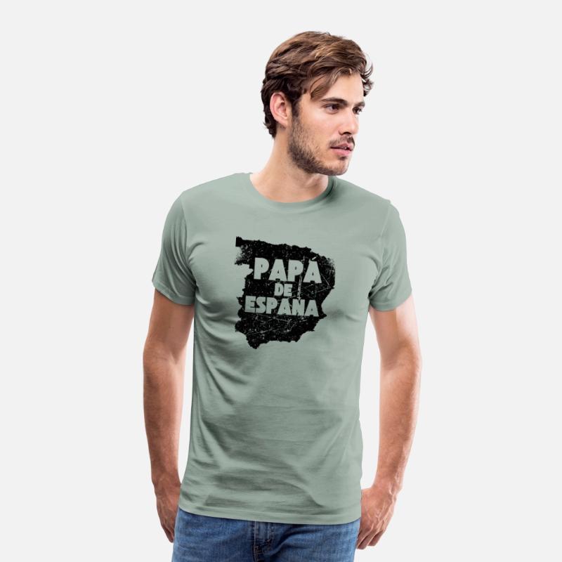 Papa De Espana Spain Map For Father's Day