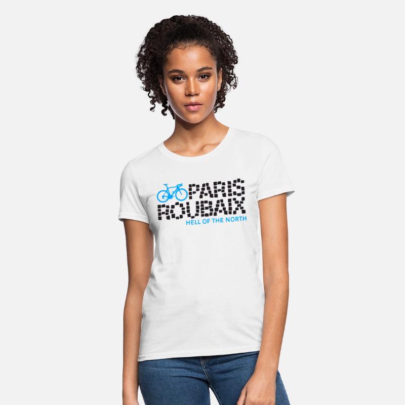 Paris Roubaix Hell Of The North Cycling biker T Sh